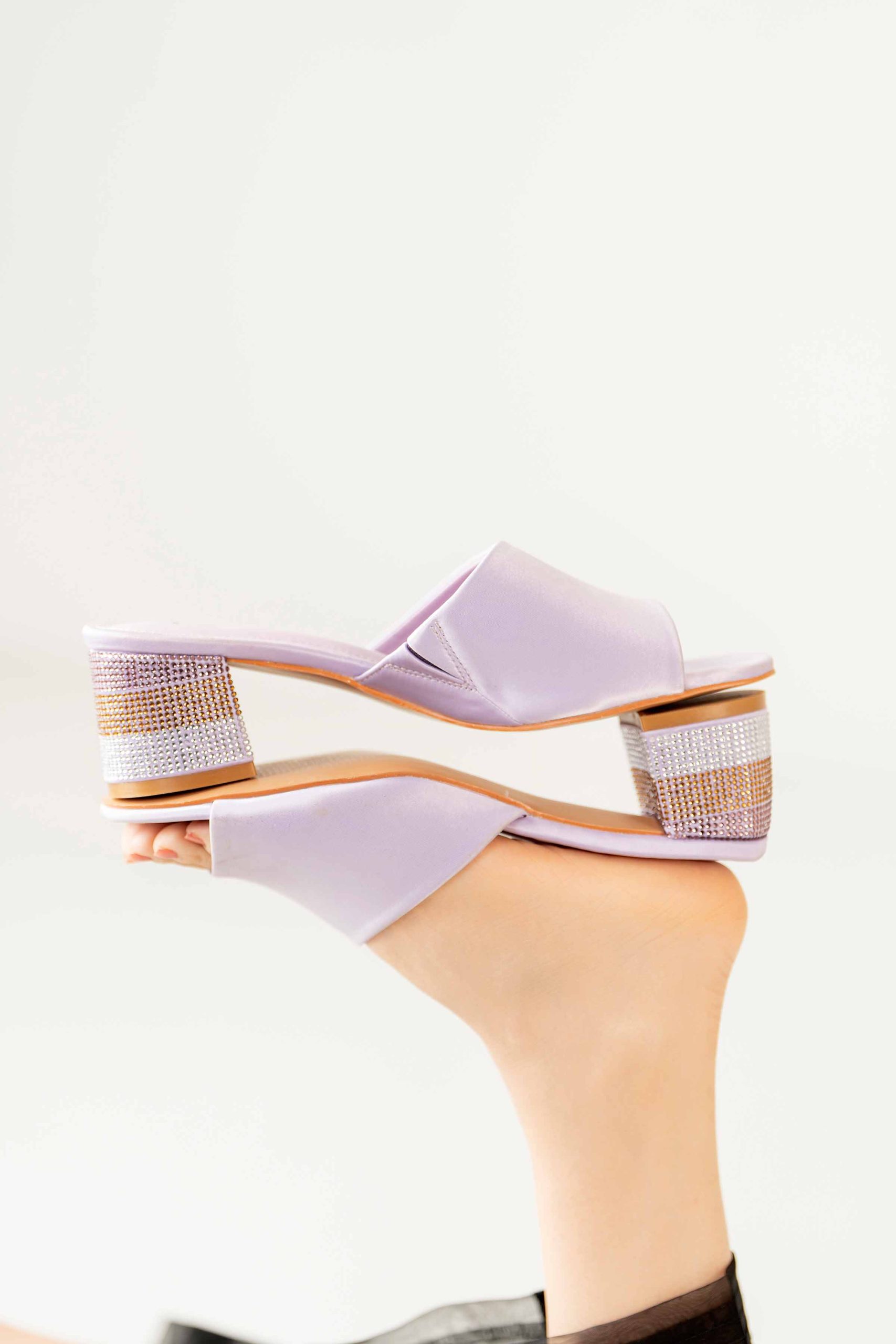 Purple Block Heels-440762909 - Image 3