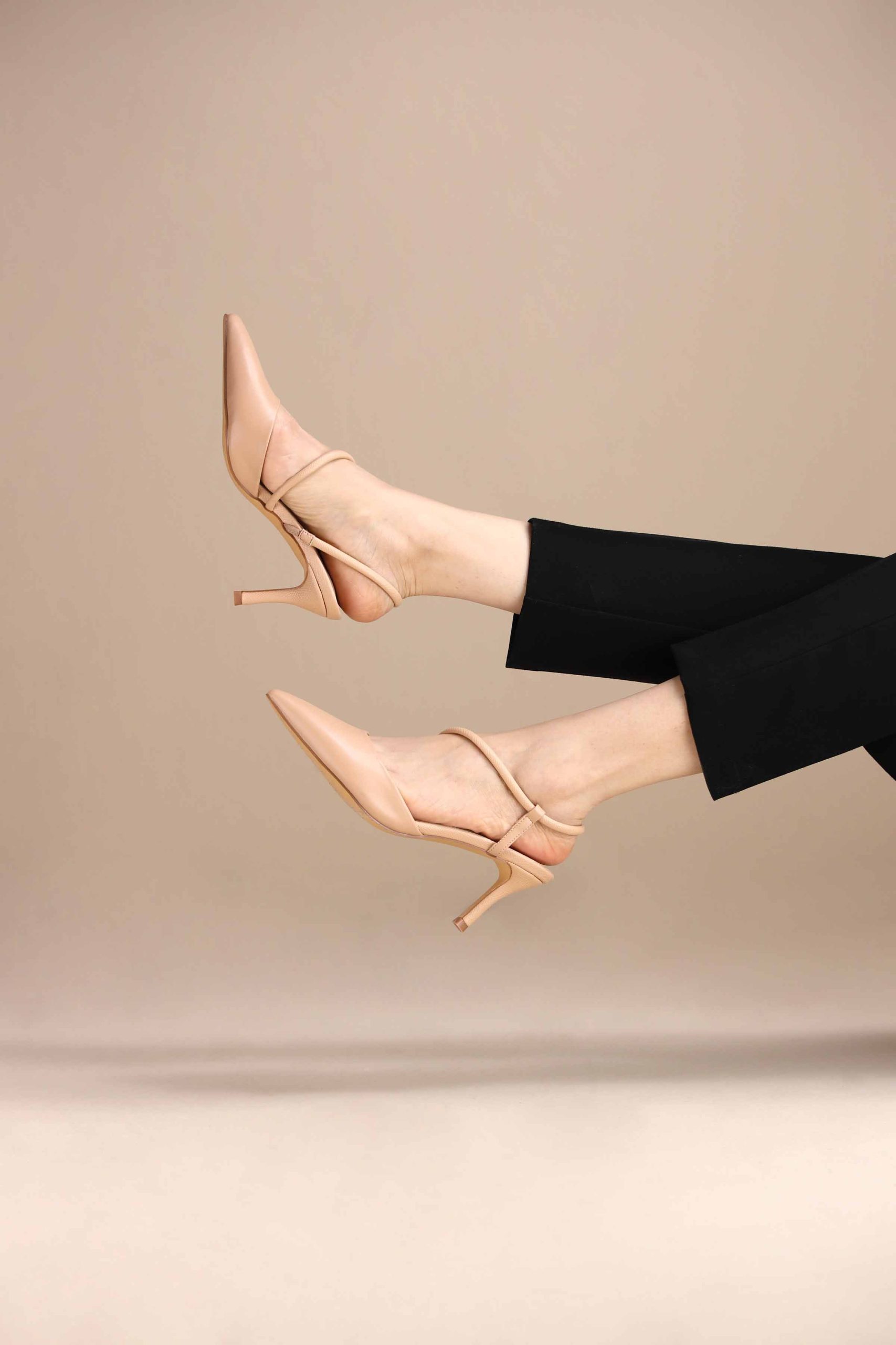Beige Pumps Heels-442992918 - Image 4