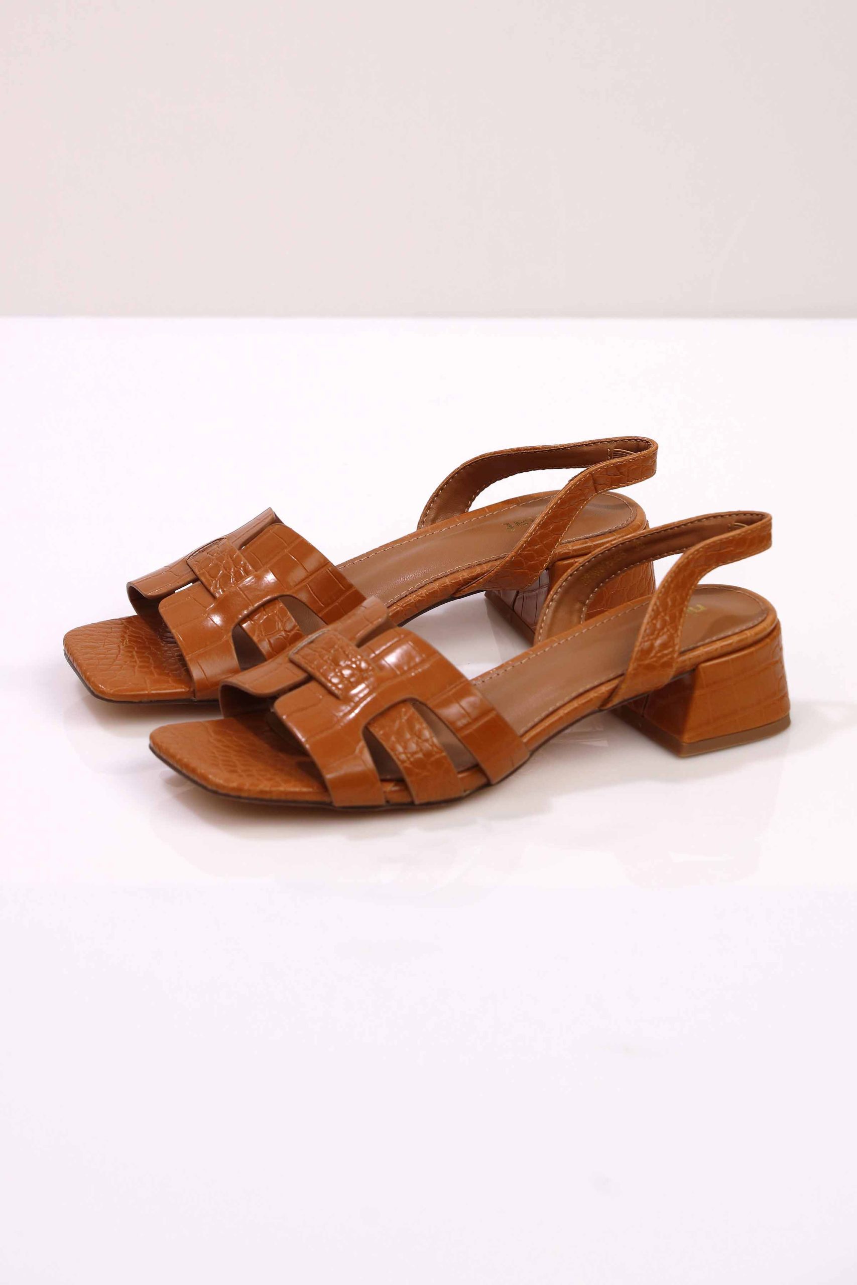 Camel Block Heels-443022929 - Image 2