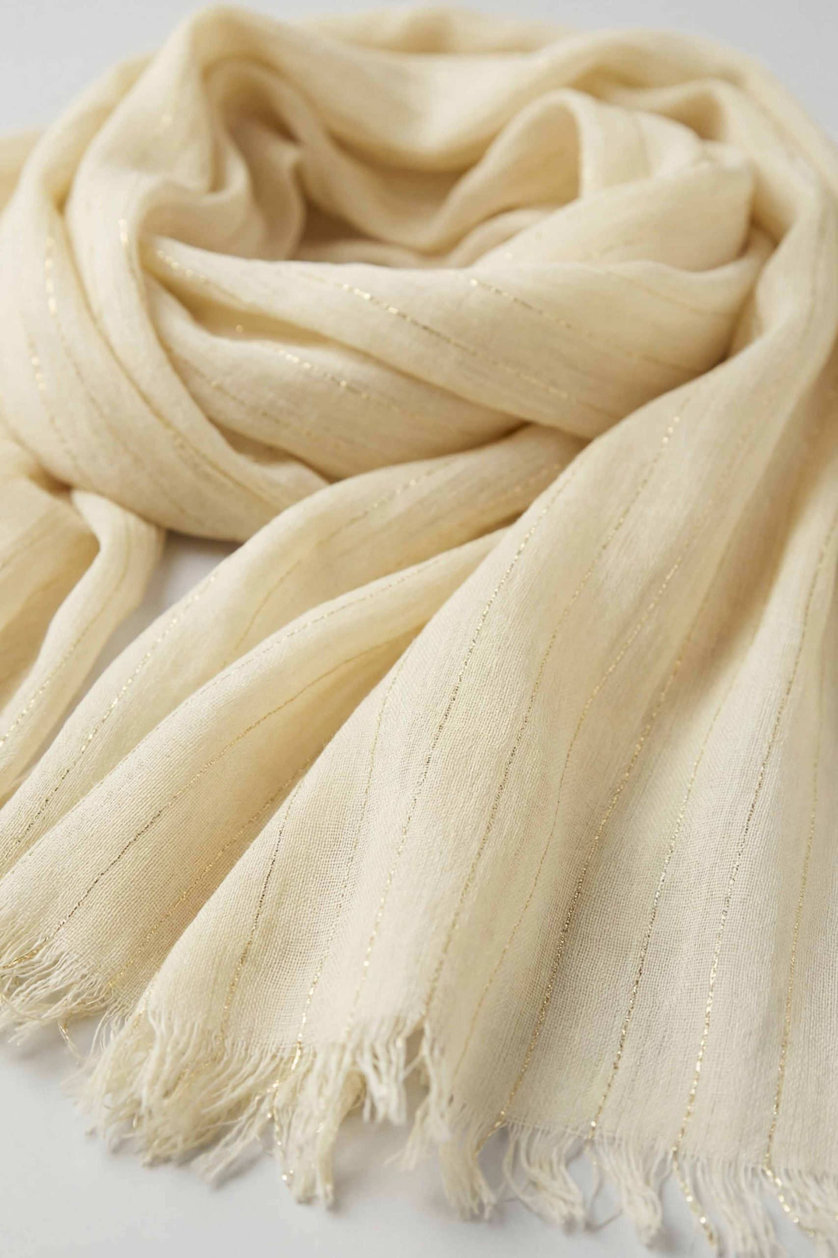 Off White Women Scarf-443422107 - Image 2