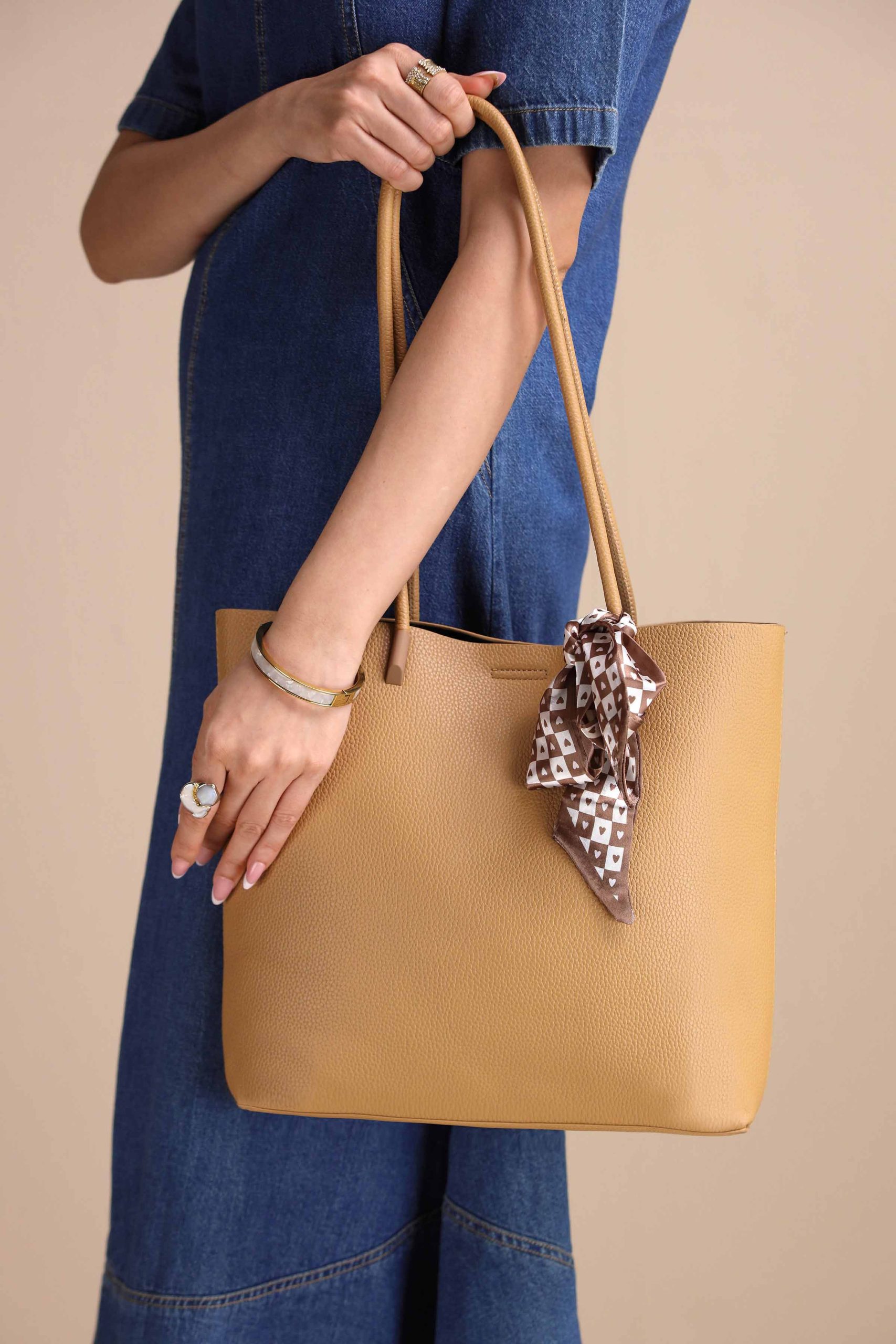 Beige Tote Bag-443602118 - Image 3