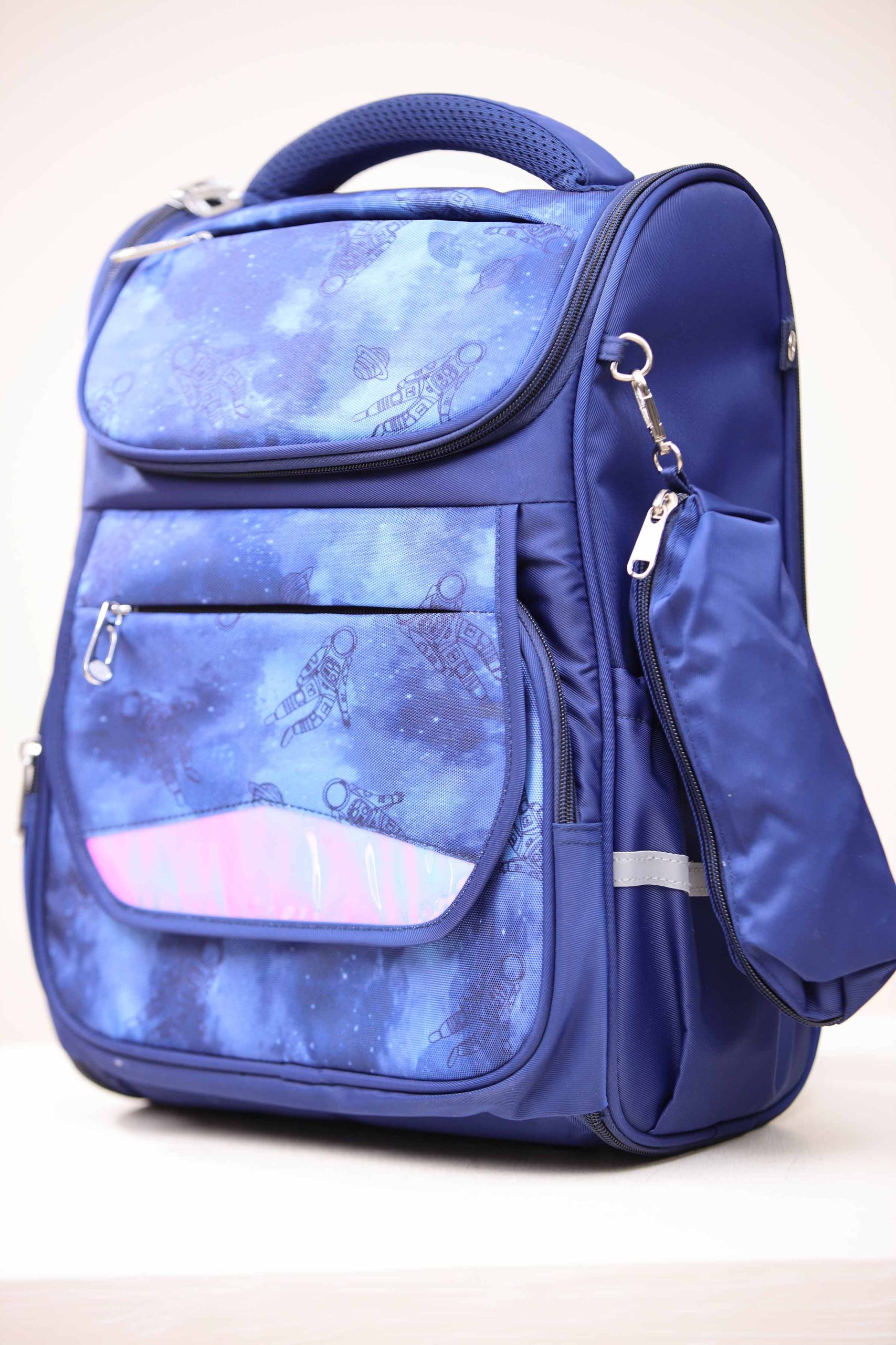 Navy Back Pack-444042121 - Image 5