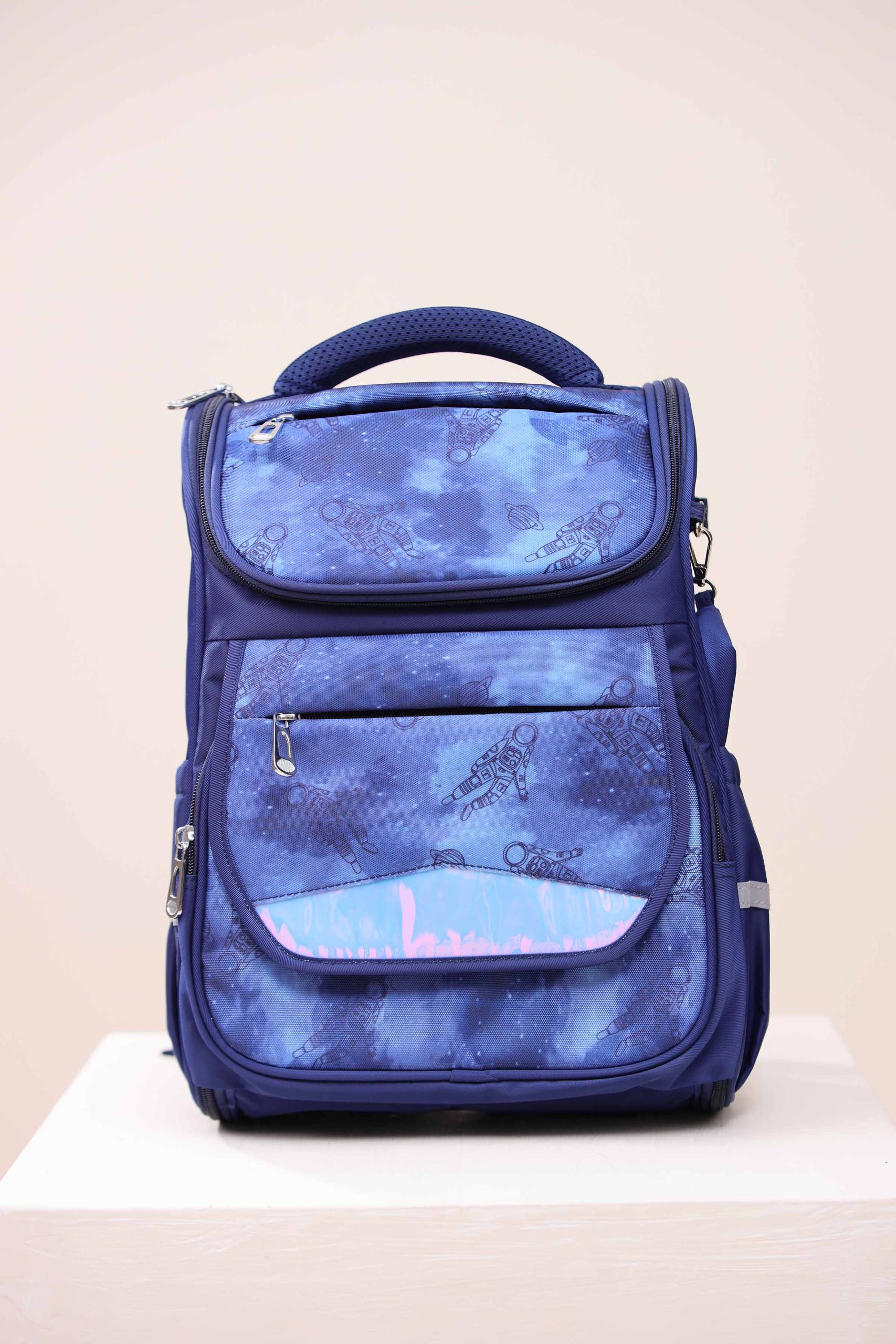 Navy Back Pack-444042121 - Image 2