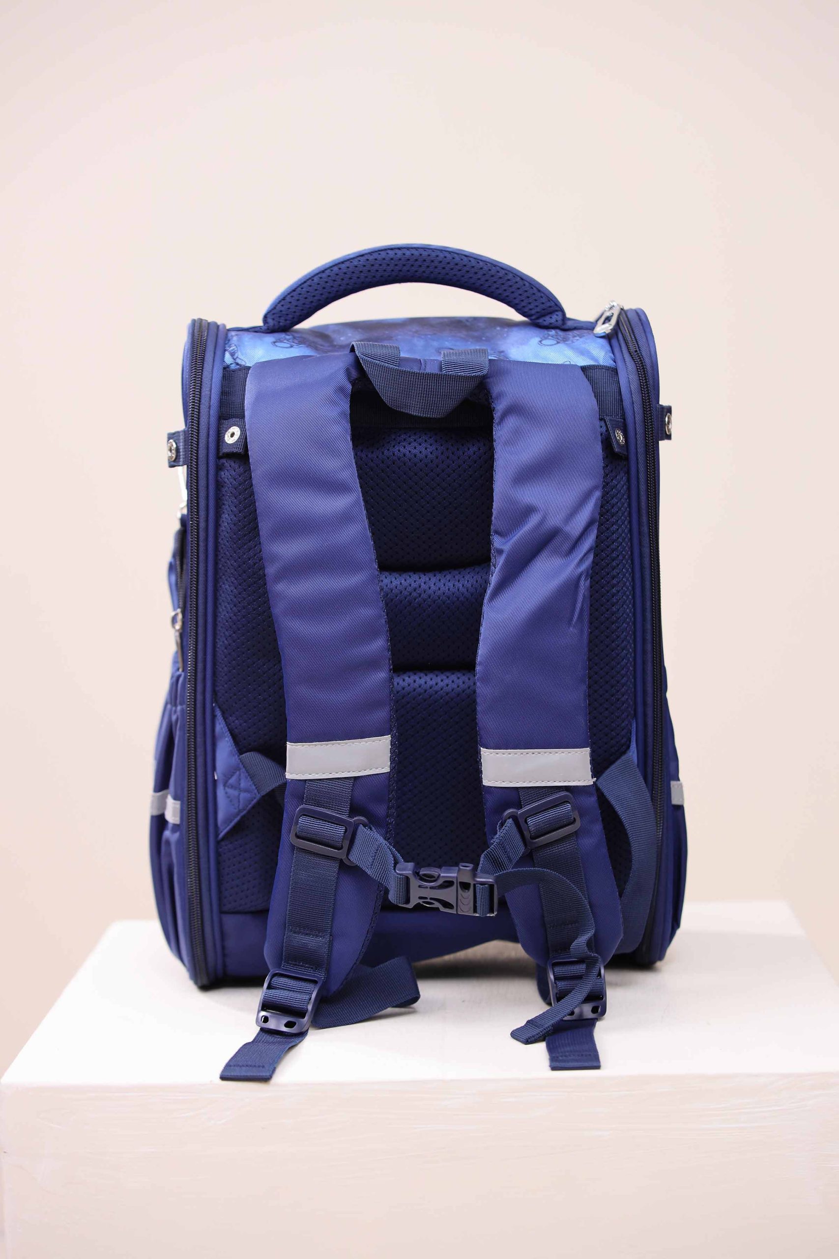 Navy Back Pack-444042121 - Image 4