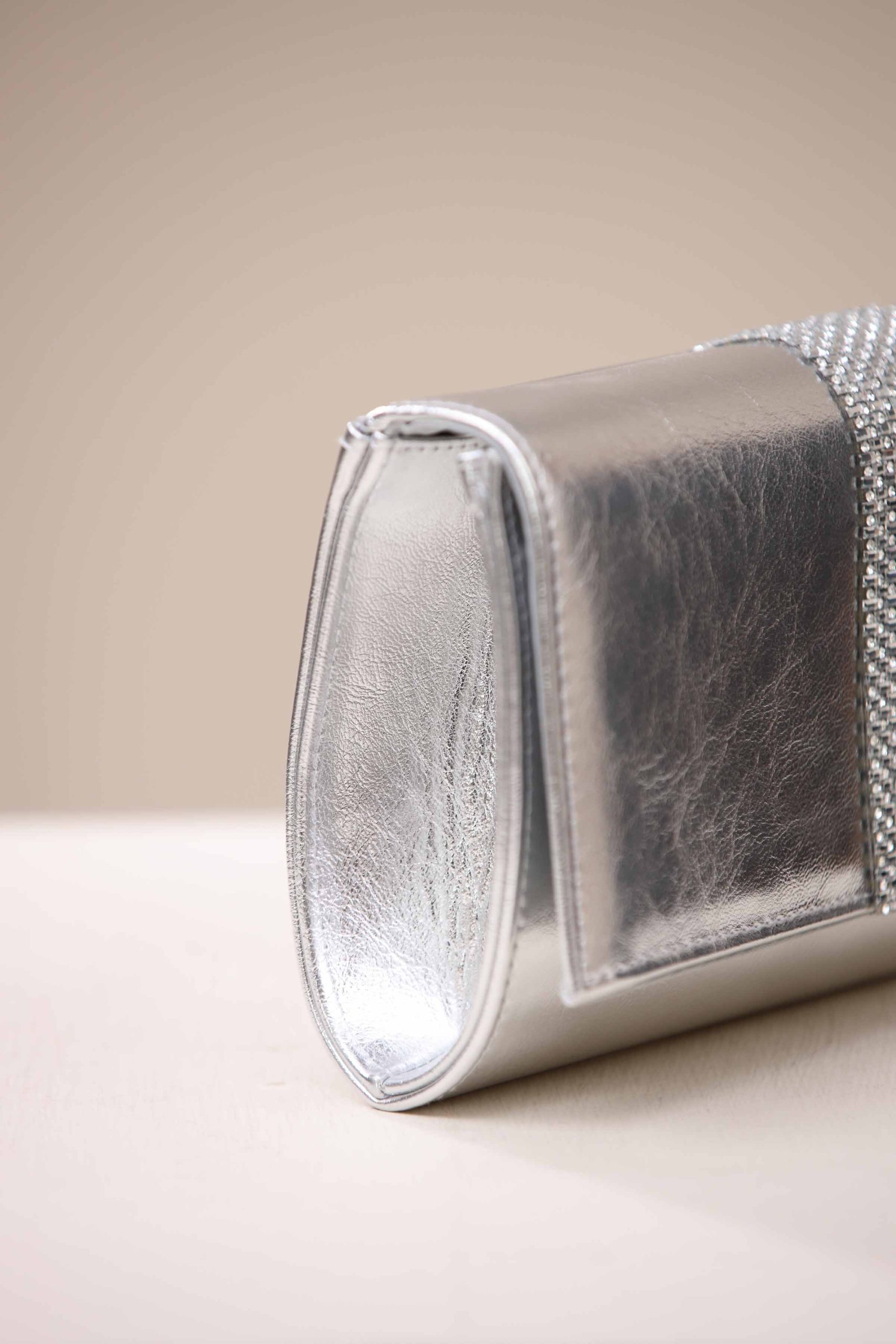 Silver Shoulder Bag-444582120 - Image 3
