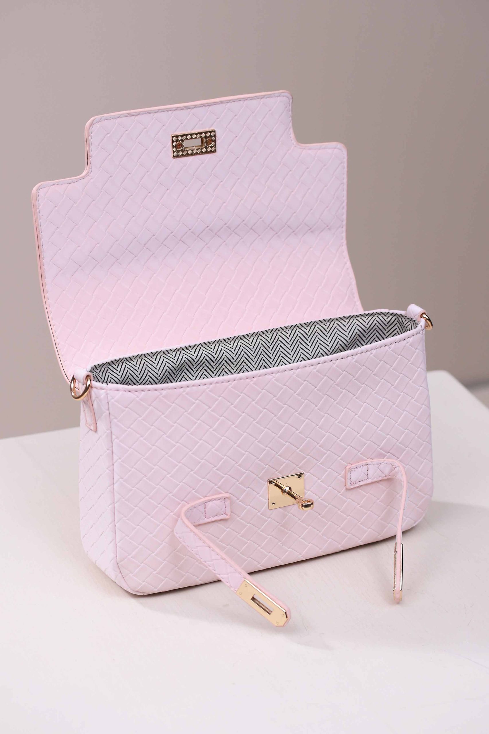 Pink Shoulder Bag-444612105 - Image 4
