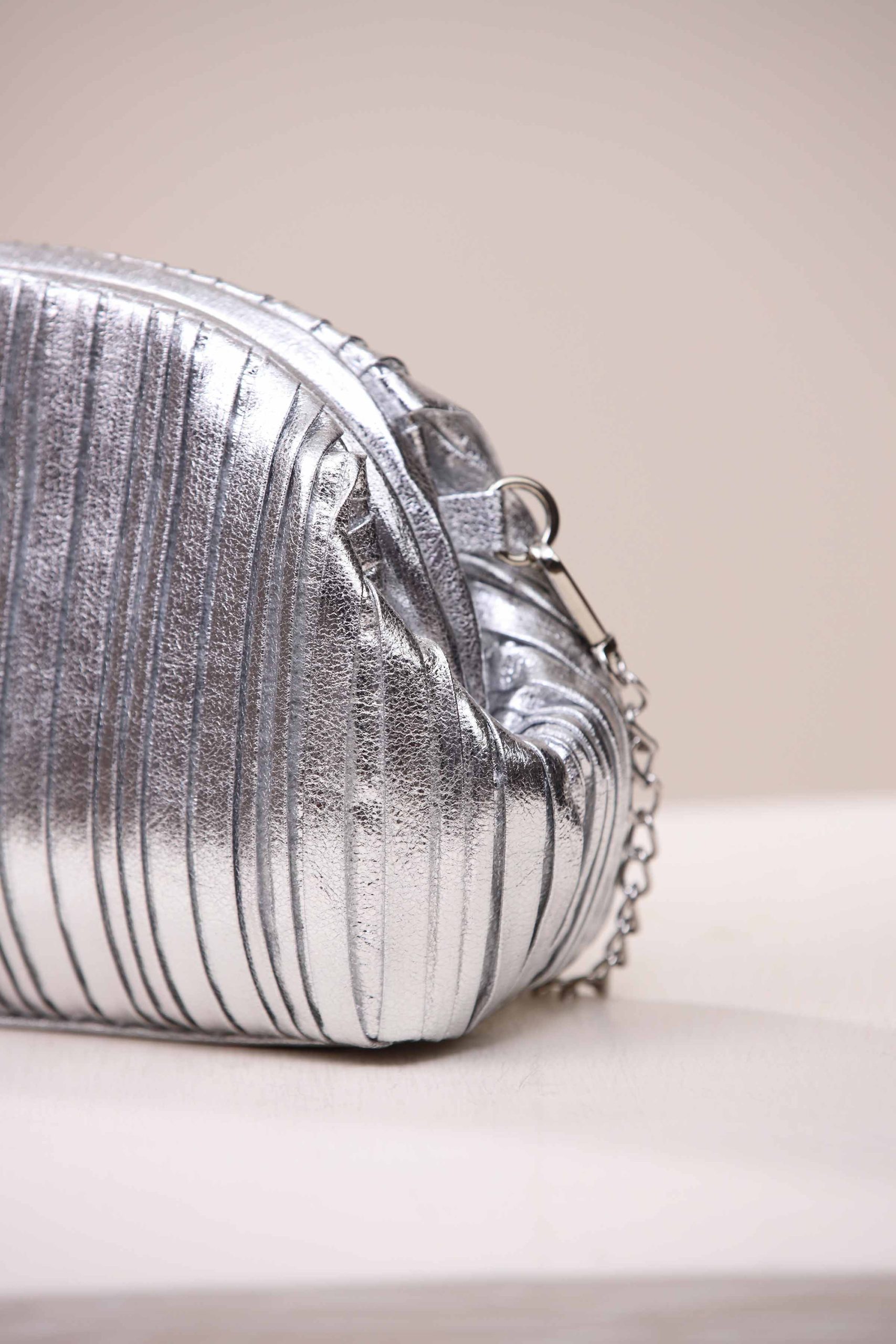 Silver Shoulder Bag-444642120 - Image 5