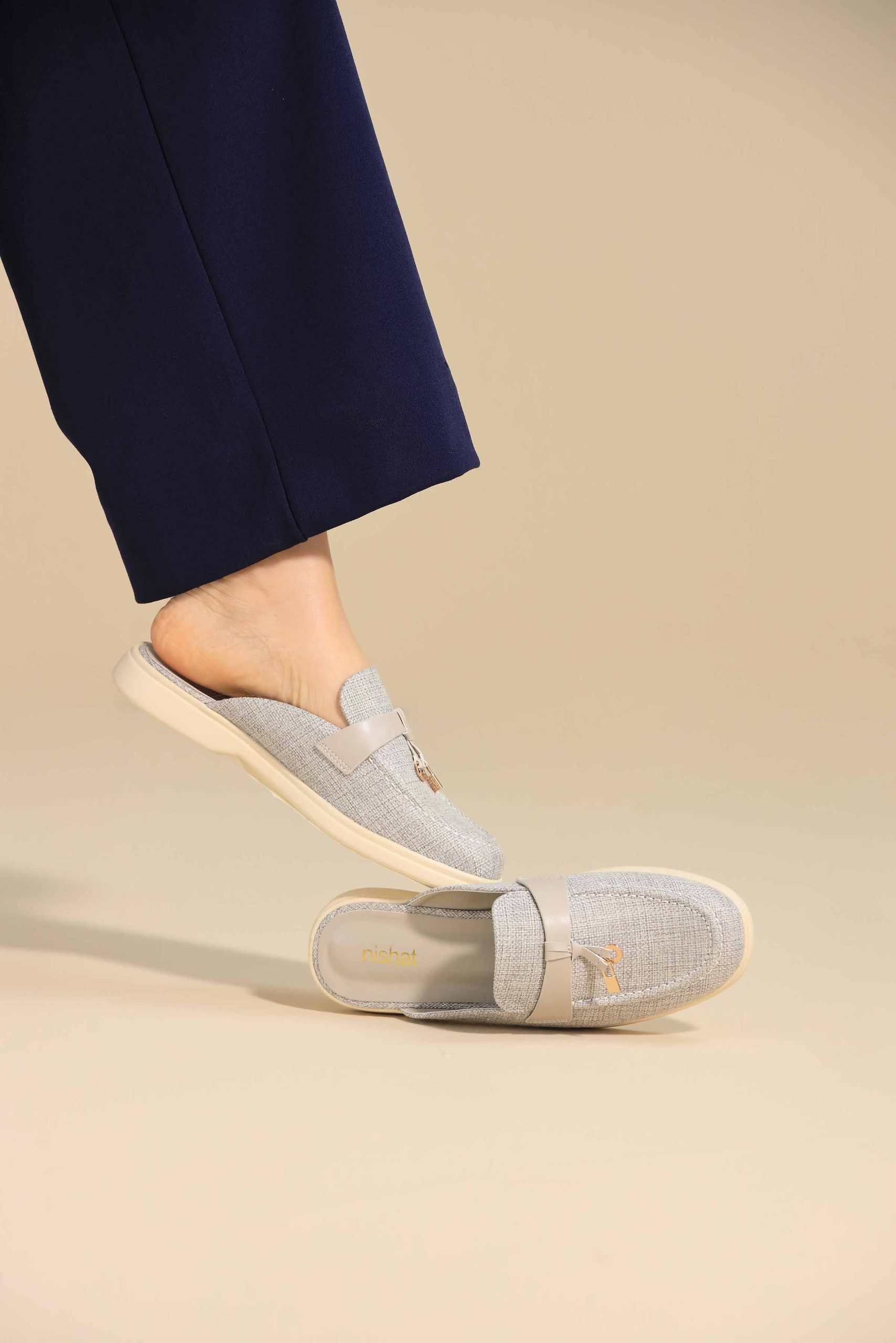 Grey Mules-445392911 - Image 2