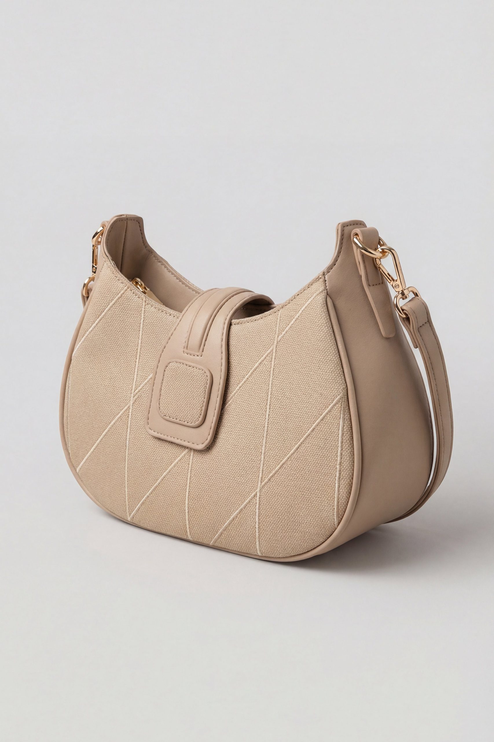 Beige Shoulder Bag-445502118 - Image 2