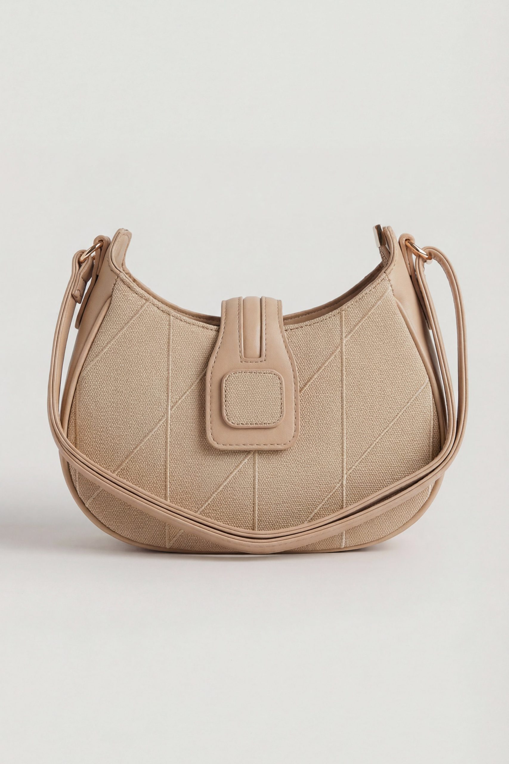 Beige Shoulder Bag-445502118