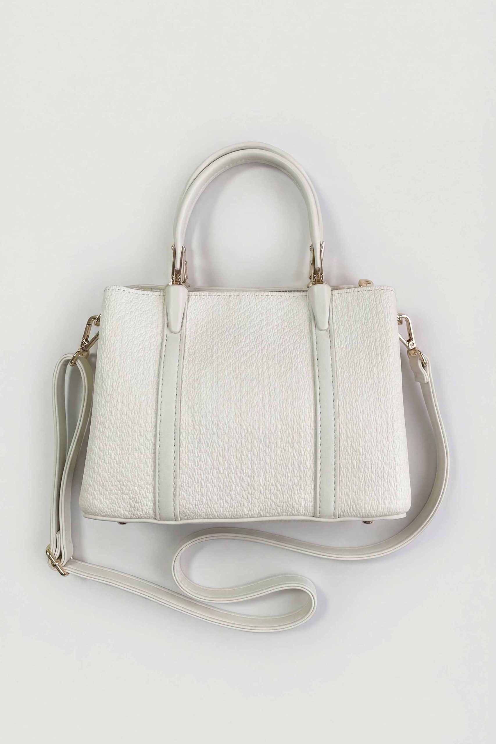 White Shoulder Bag-445572112 - Image 2