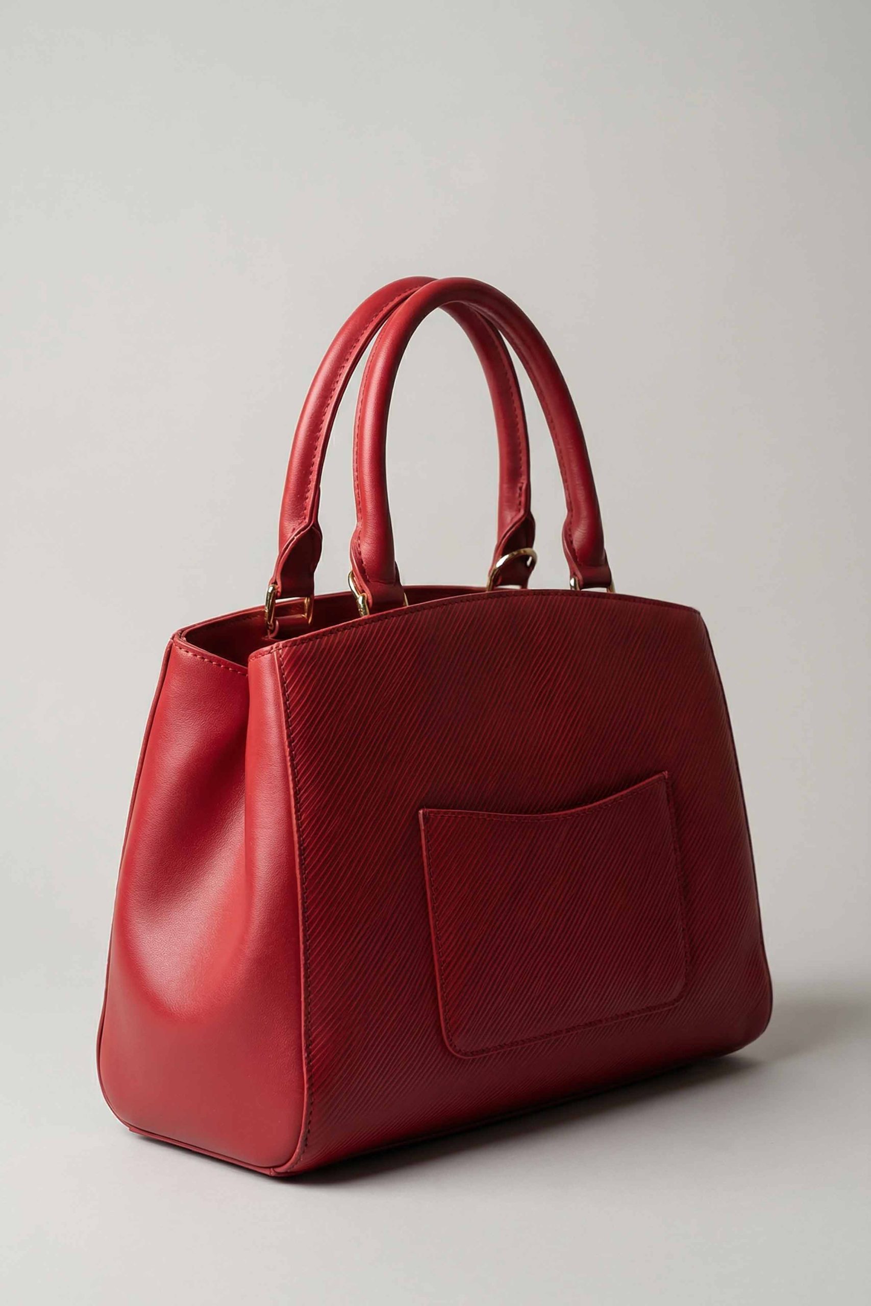 Wine Red Hand Bag-445672101 - Image 5
