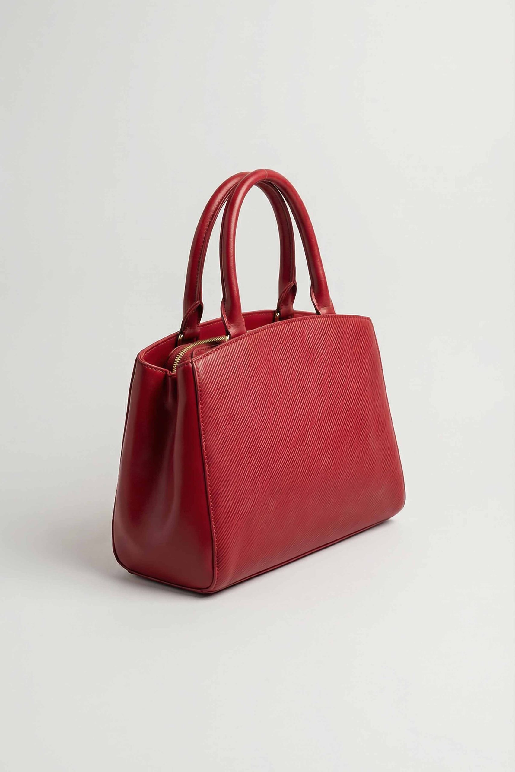 Wine Red Hand Bag-445672101 - Image 3