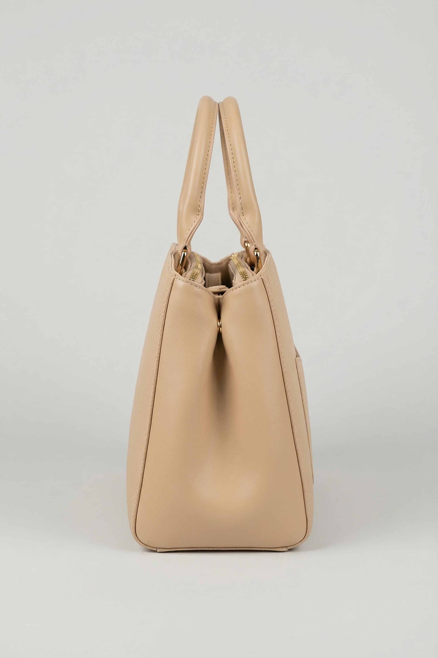 Beige Hand Bag-445672118 - Image 5