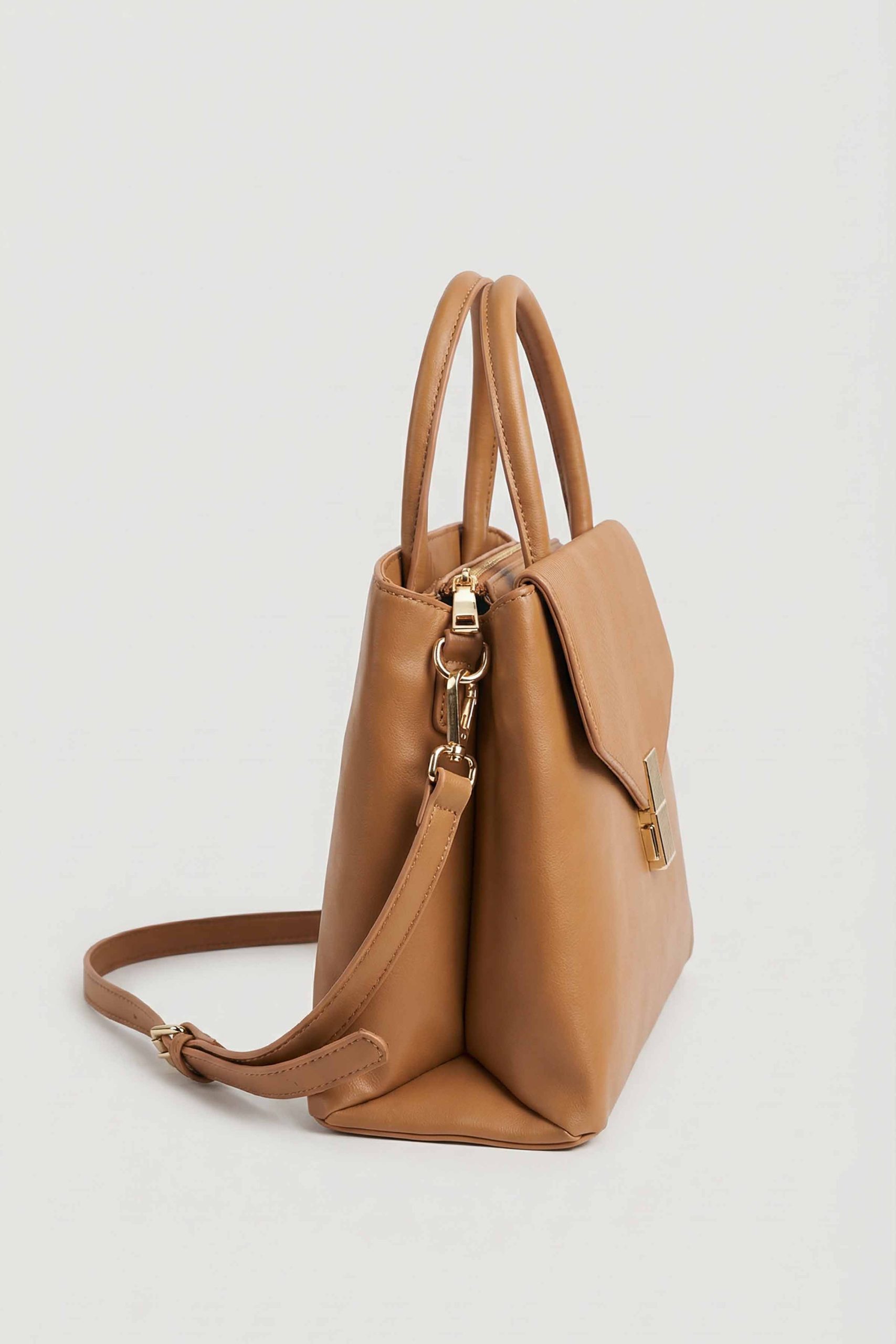 Light Coffee Hand Bag-445682117 - Image 5