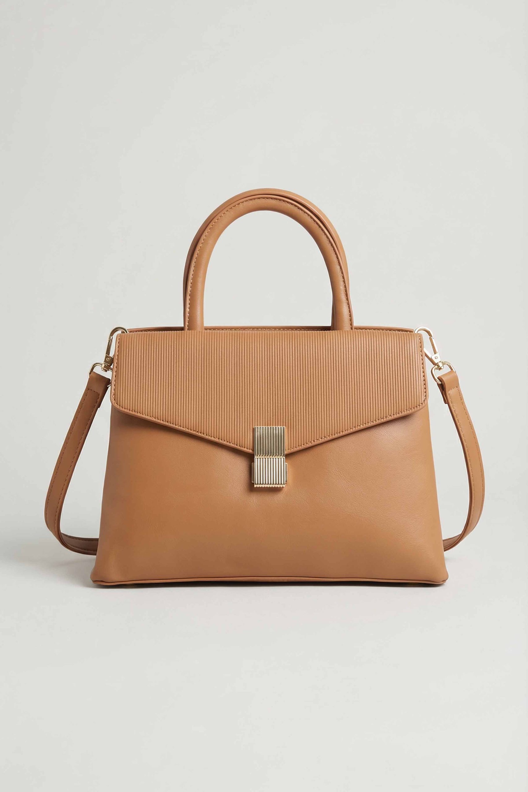 Light Coffee Hand Bag-445682117