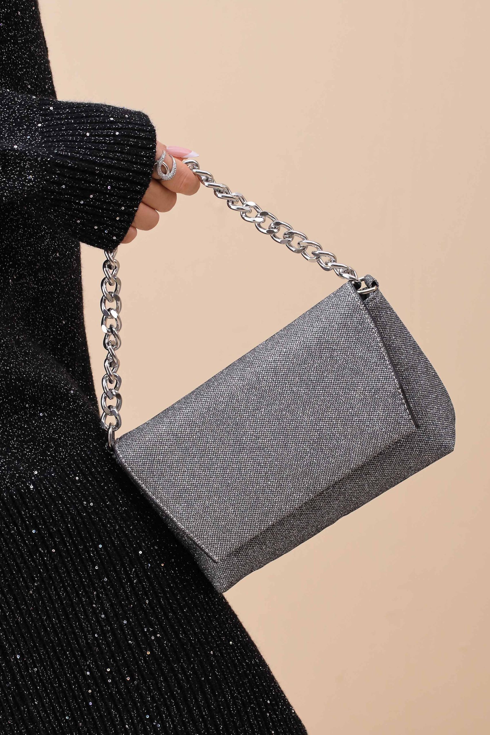 Dark Grey Clutch-445752121 - Image 3