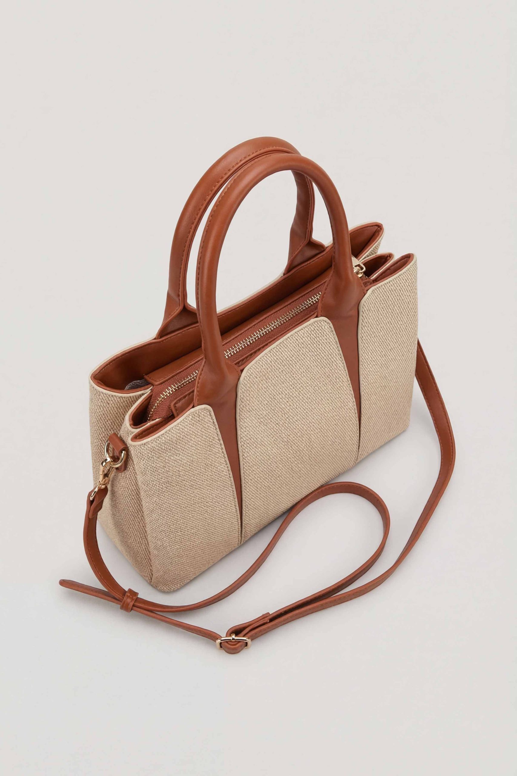 Beige Shoulder Bag-446002118 - Image 2