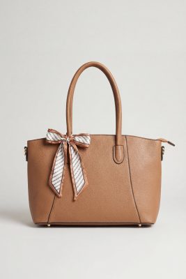 Khaki Tote Bag-446812130