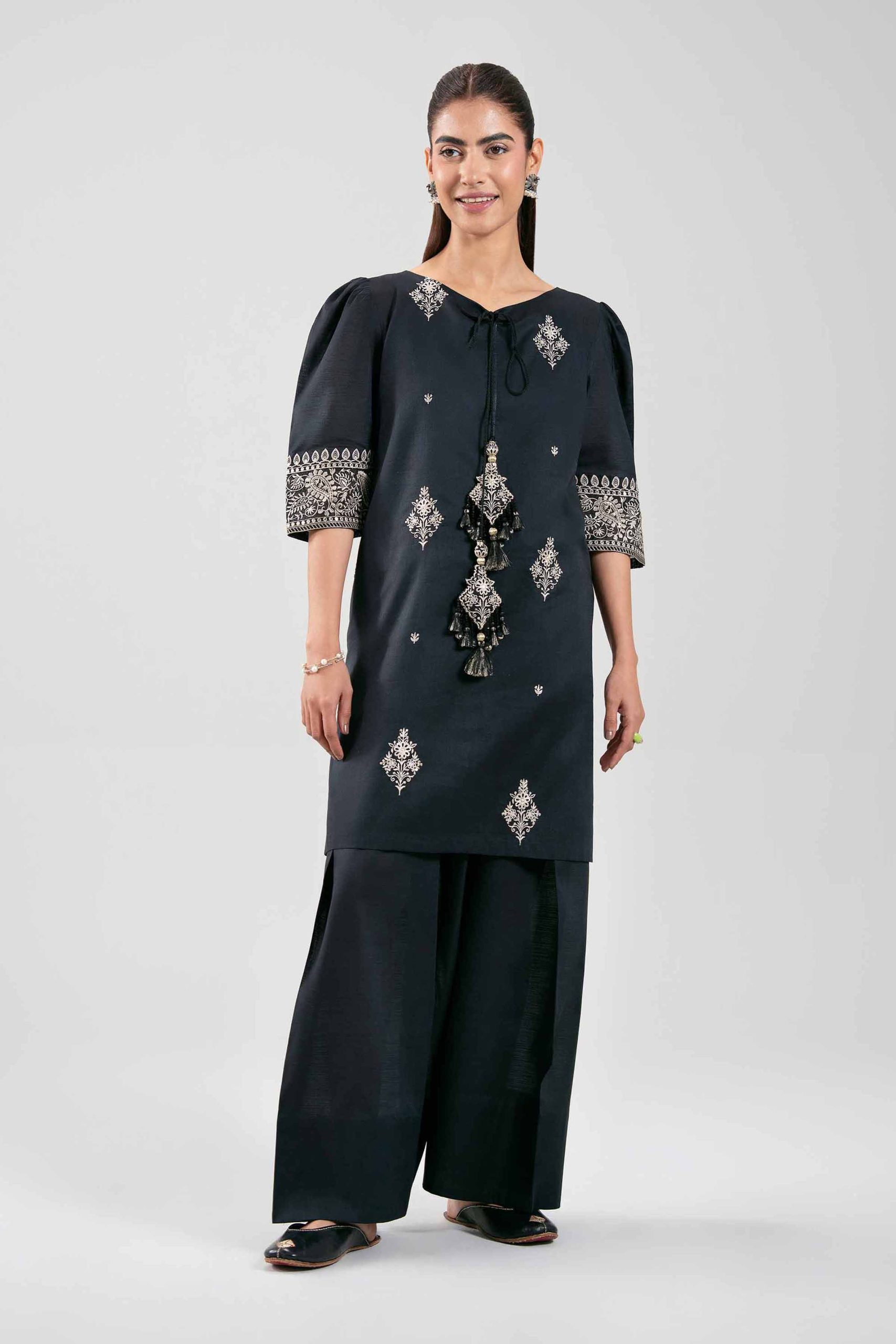 2 Piece - Embroidered Suit - 42502310