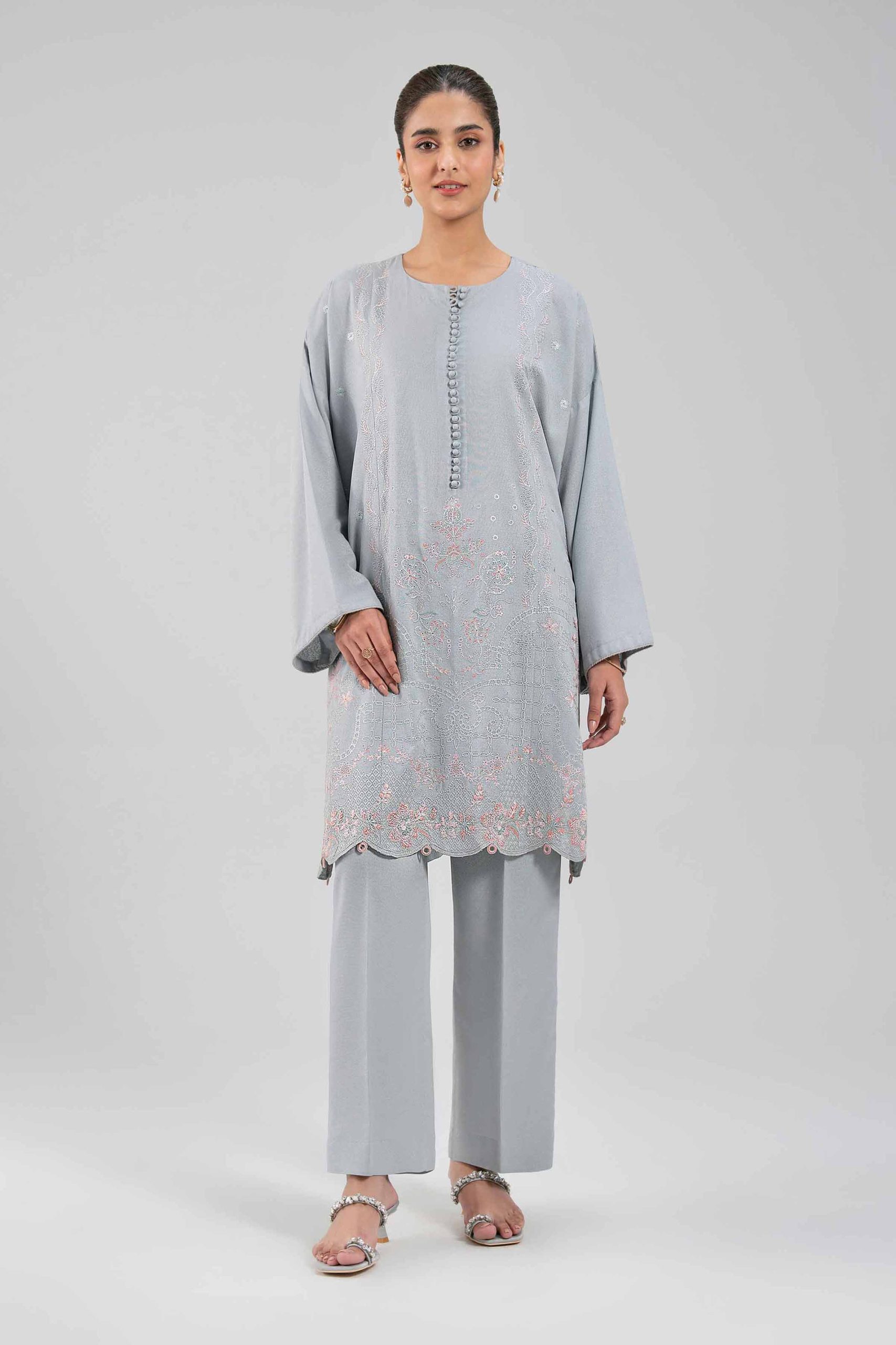 2 Piece - Embroidered Suit - 42502340