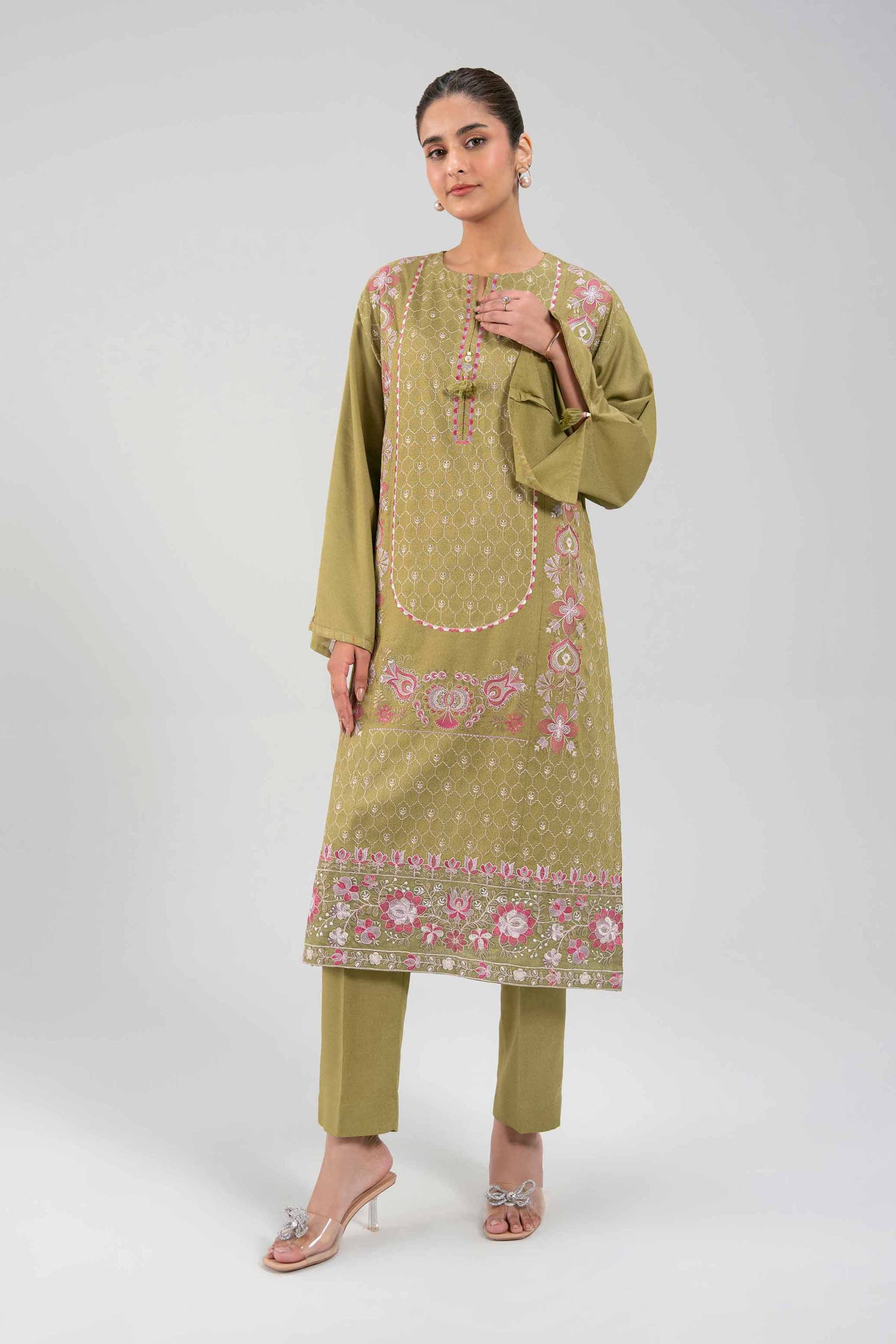 2 Piece - Embroidered Suit - 42502343 - Image 5