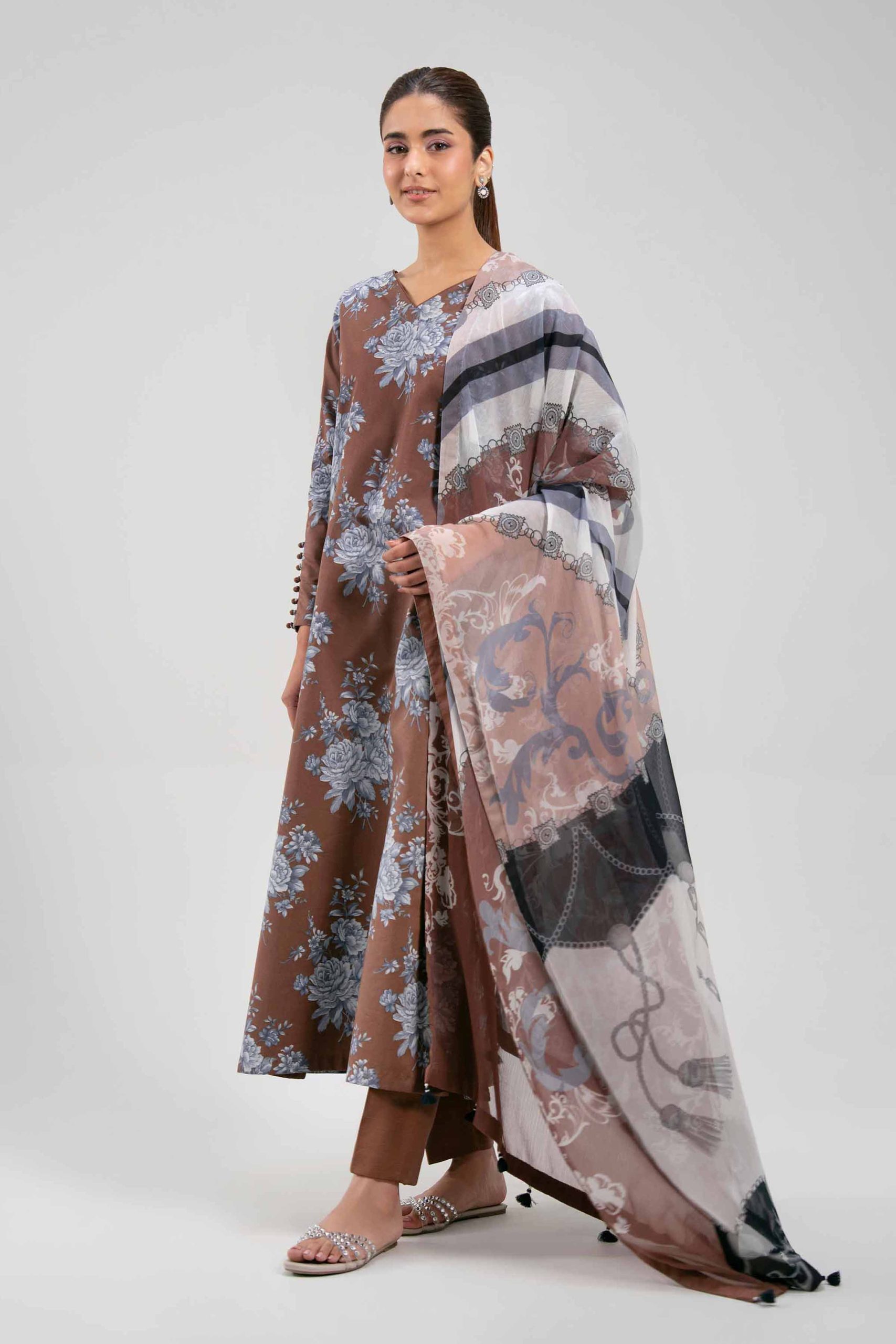 2 Piece - Digital Printed Suit - 42601023 - Image 4