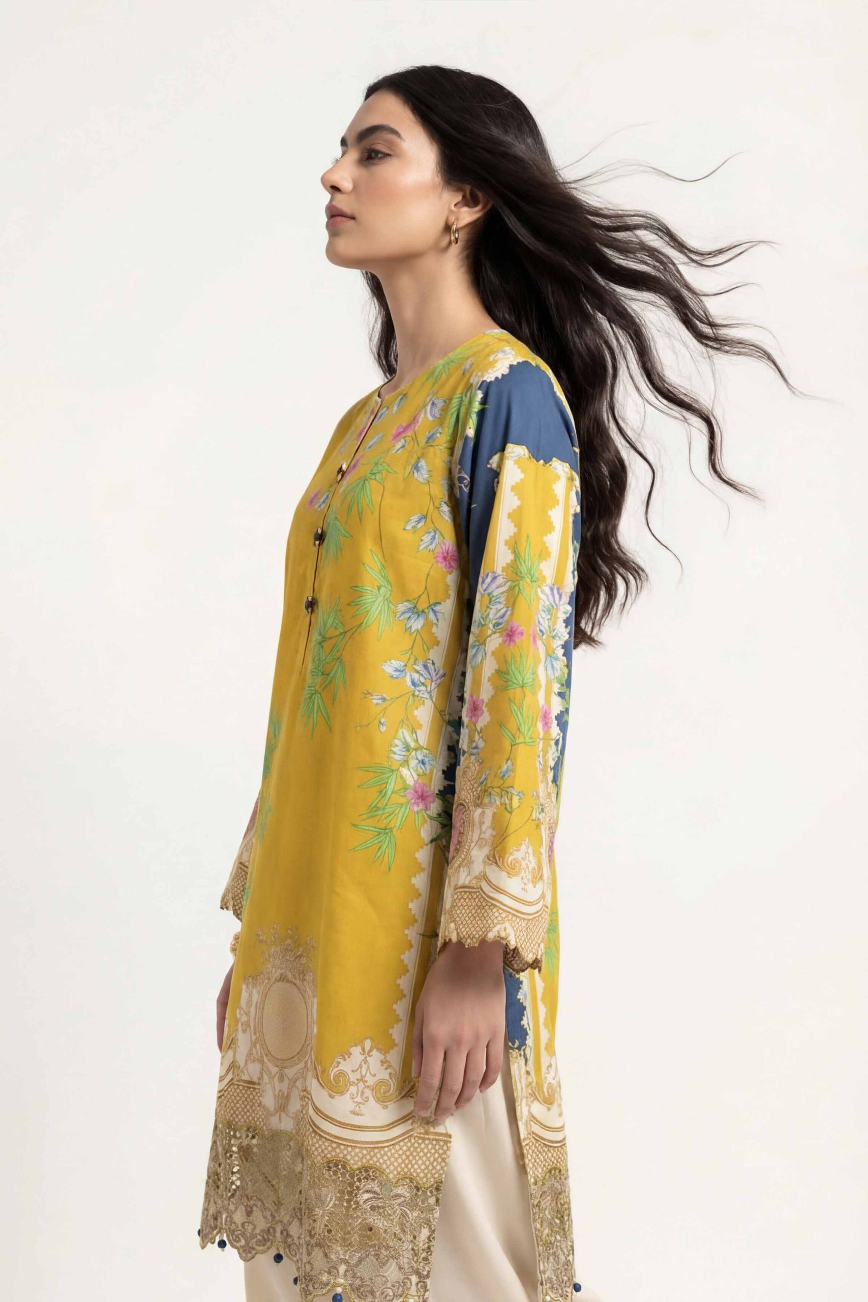 2 Piece - Digital Printed Embroidered Suit - 42601056 - Image 2