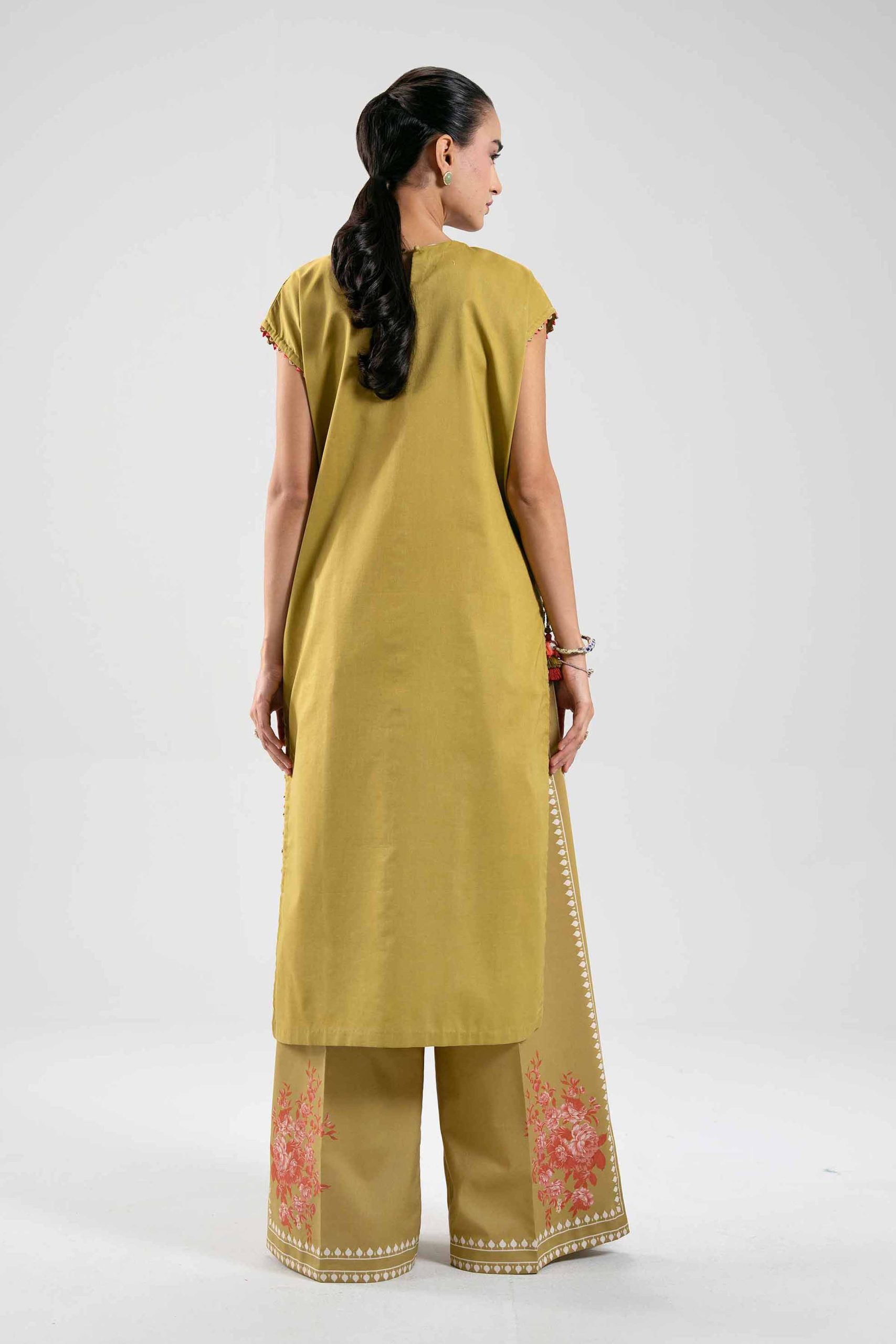 2 Piece - Digital Printed Embroidered Suit - 42601083 - Image 3