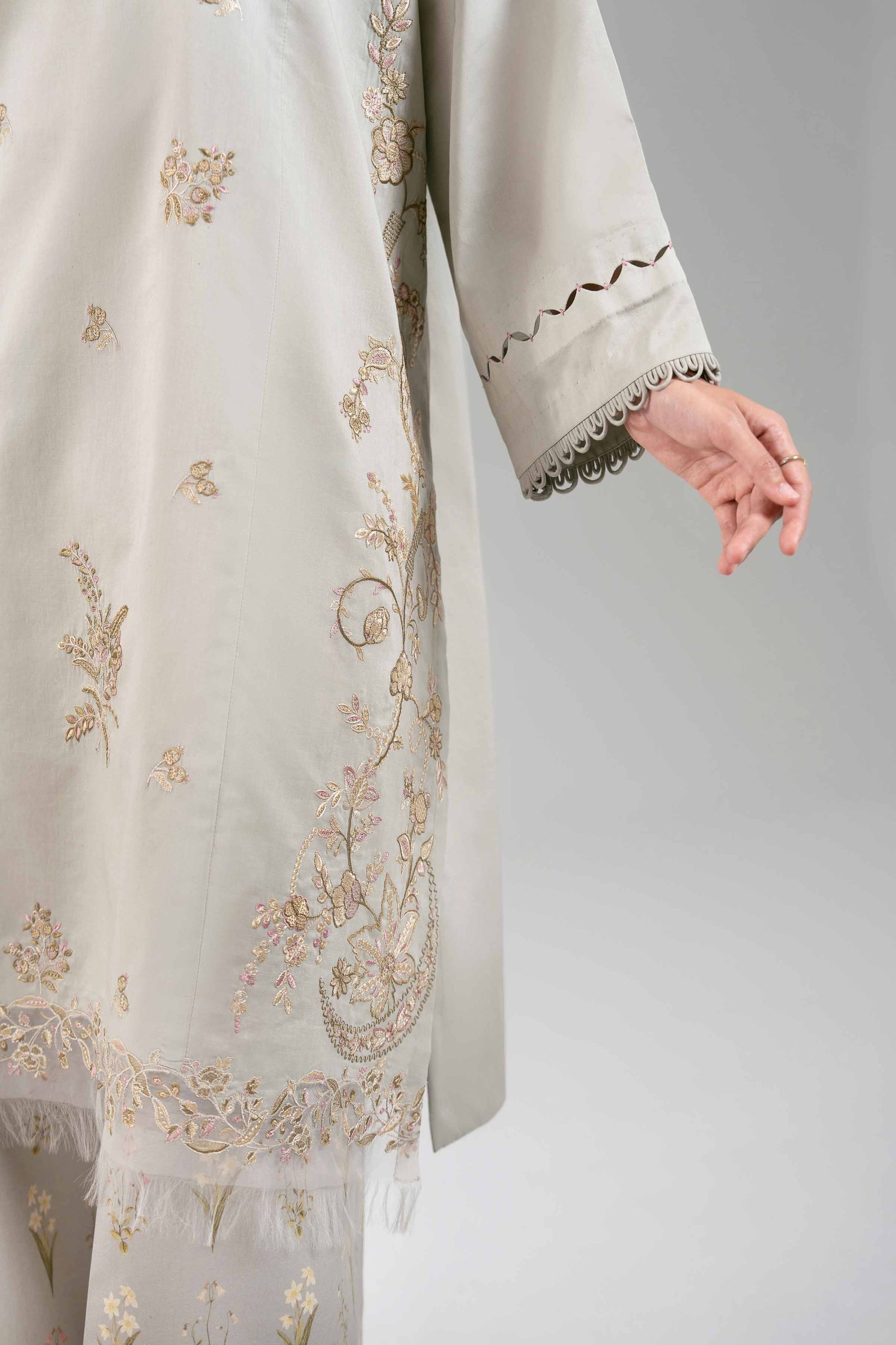 2 Piece - Digital Printed Embroidered Suit - 42601085 - Image 5