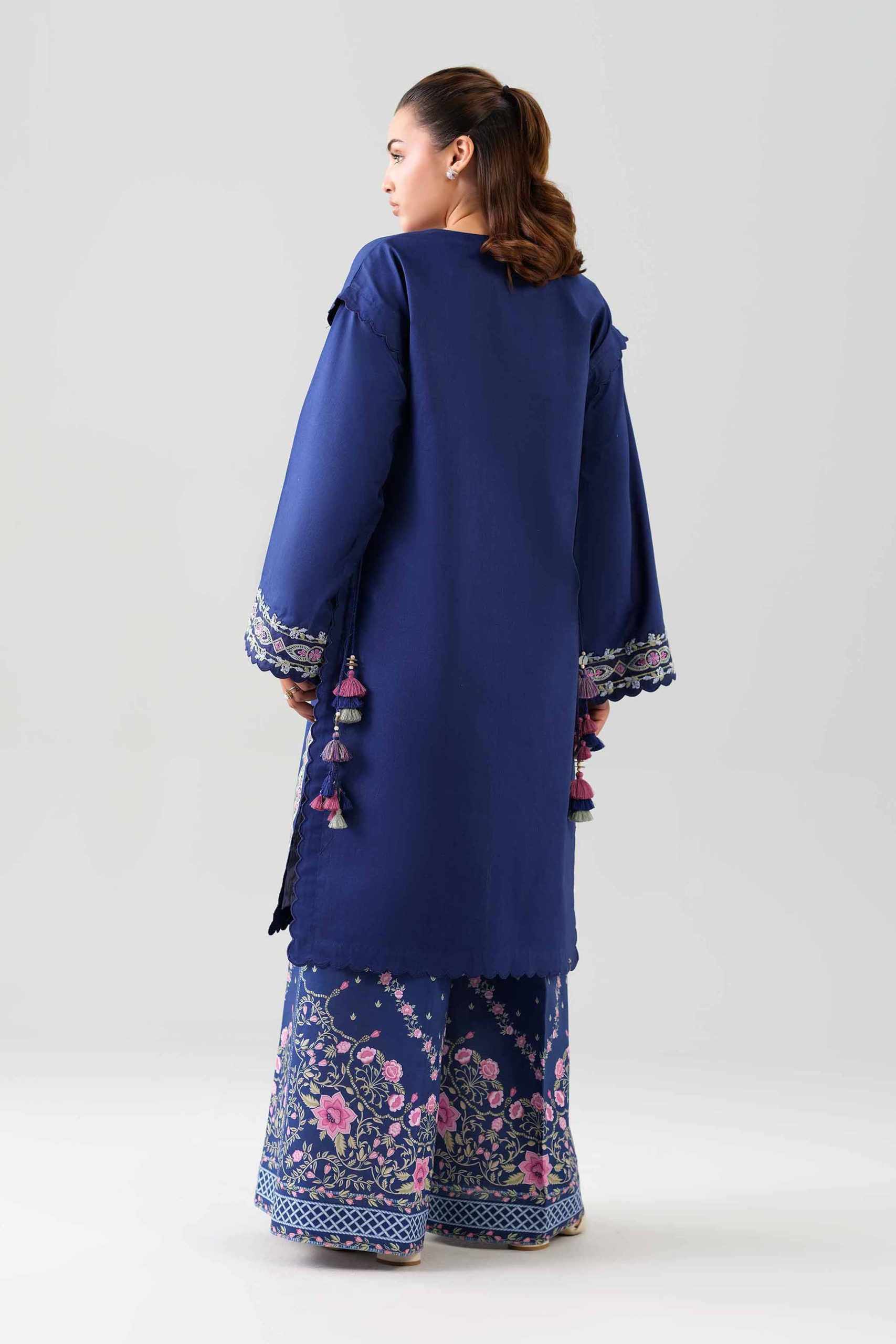 2 Piece - Digital Printed Embroidered Suit - 42601090 - Image 3