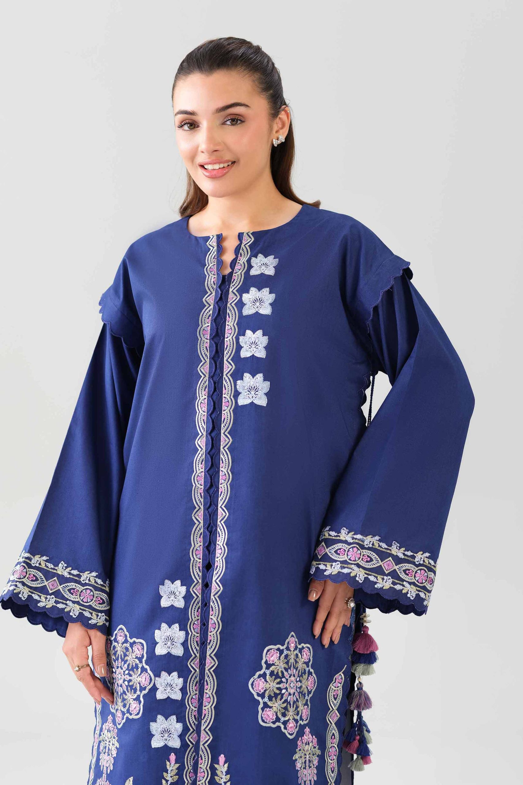 2 Piece - Digital Printed Embroidered Suit - 42601090 - Image 2
