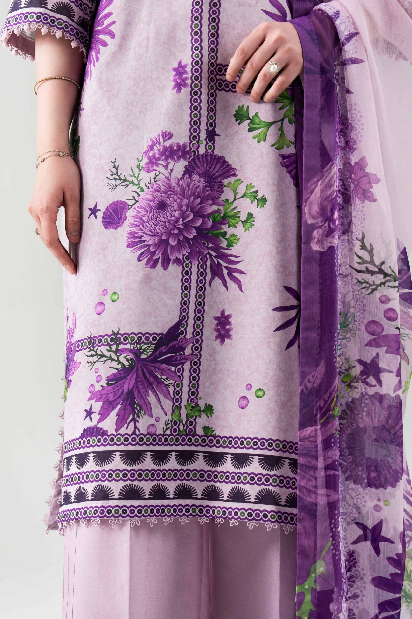 3 Piece - Digital Printed Suit - 42601154 - Image 5