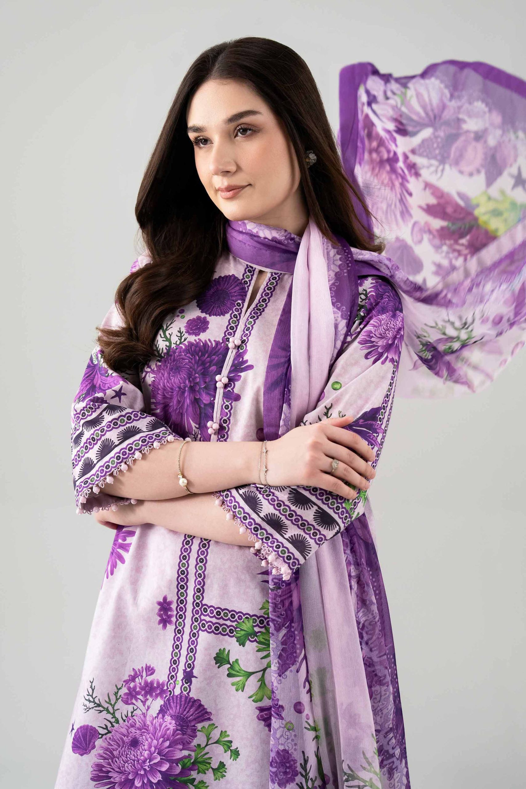 3 Piece - Digital Printed Suit - 42601154 - Image 2