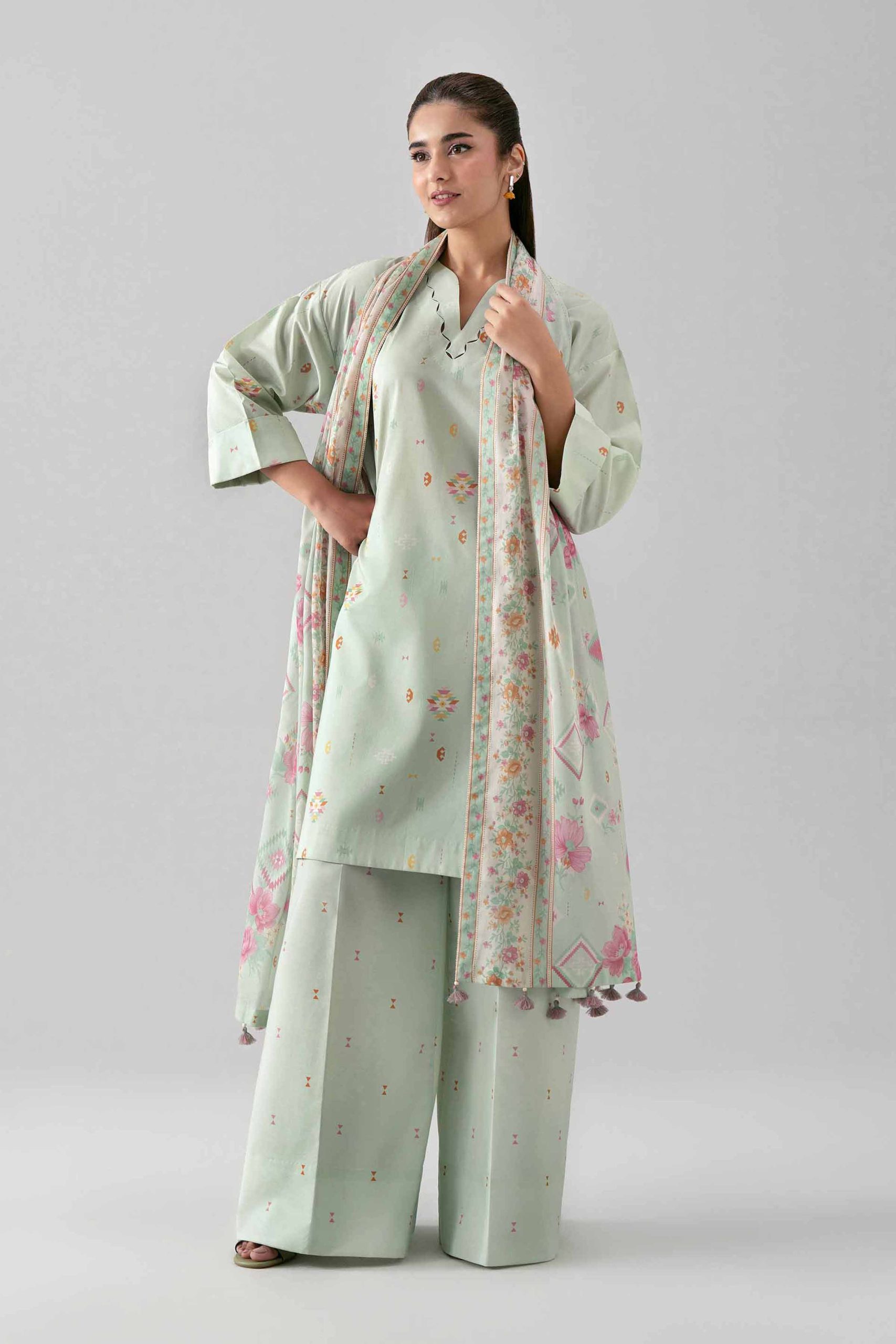 3 Piece - Printed Suit - 42601174 - Image 4