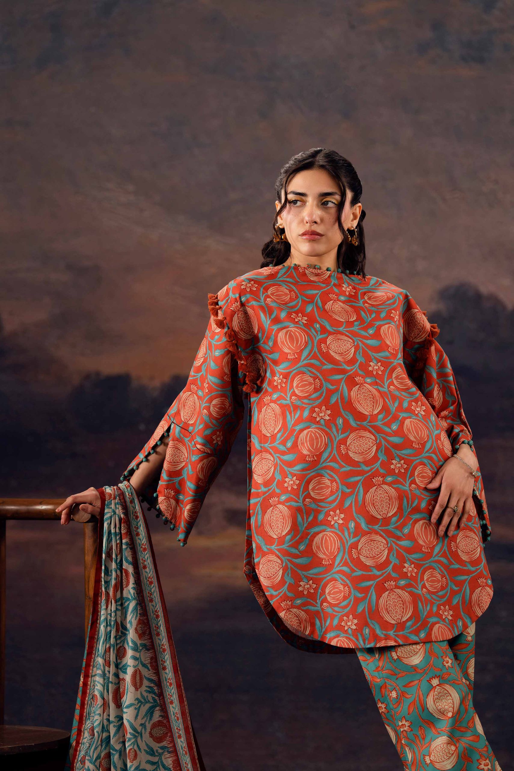 3 Piece - Printed Suit - 42601179 - Image 4