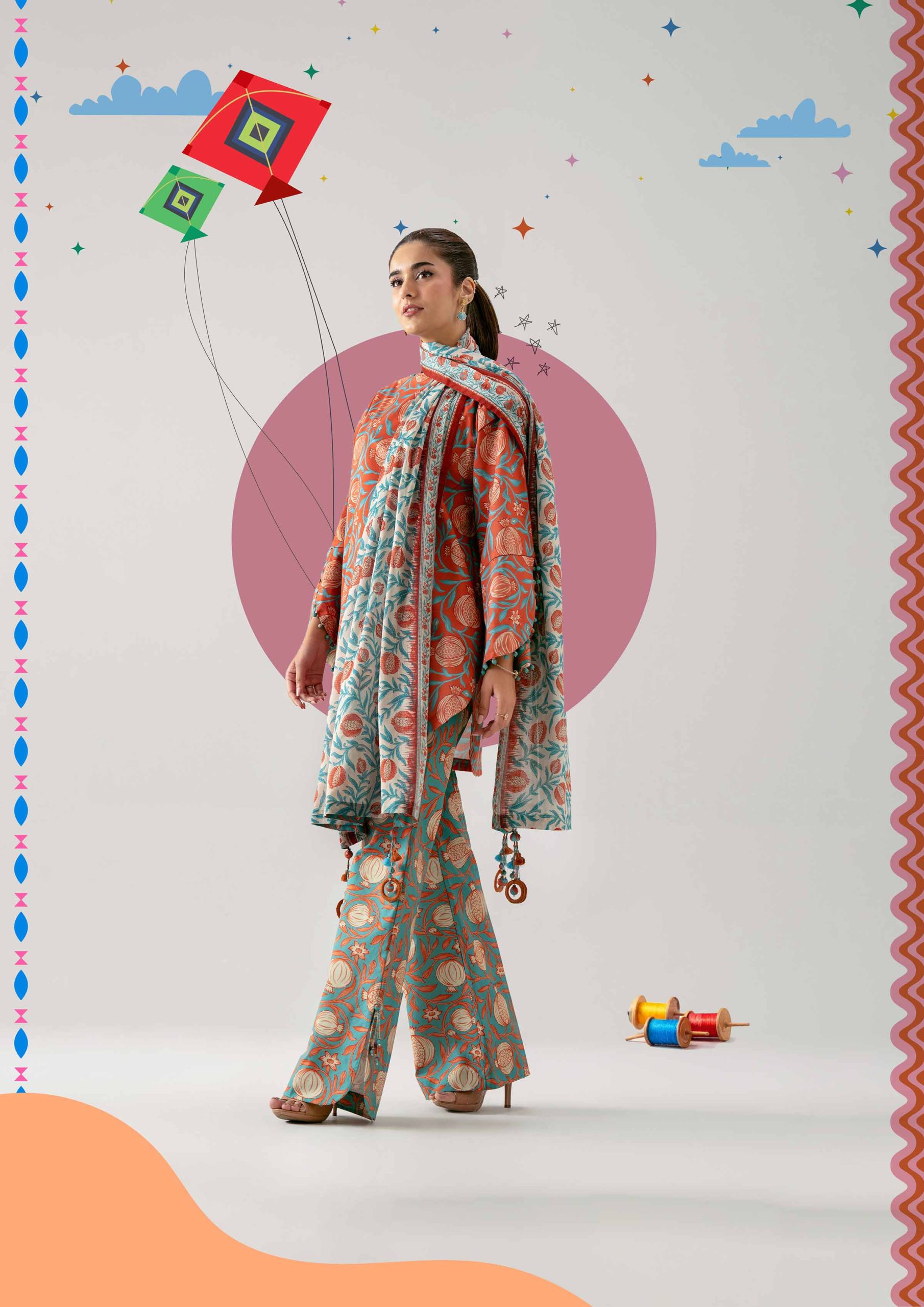 3 Piece - Printed Suit - 42601179 - Image 5