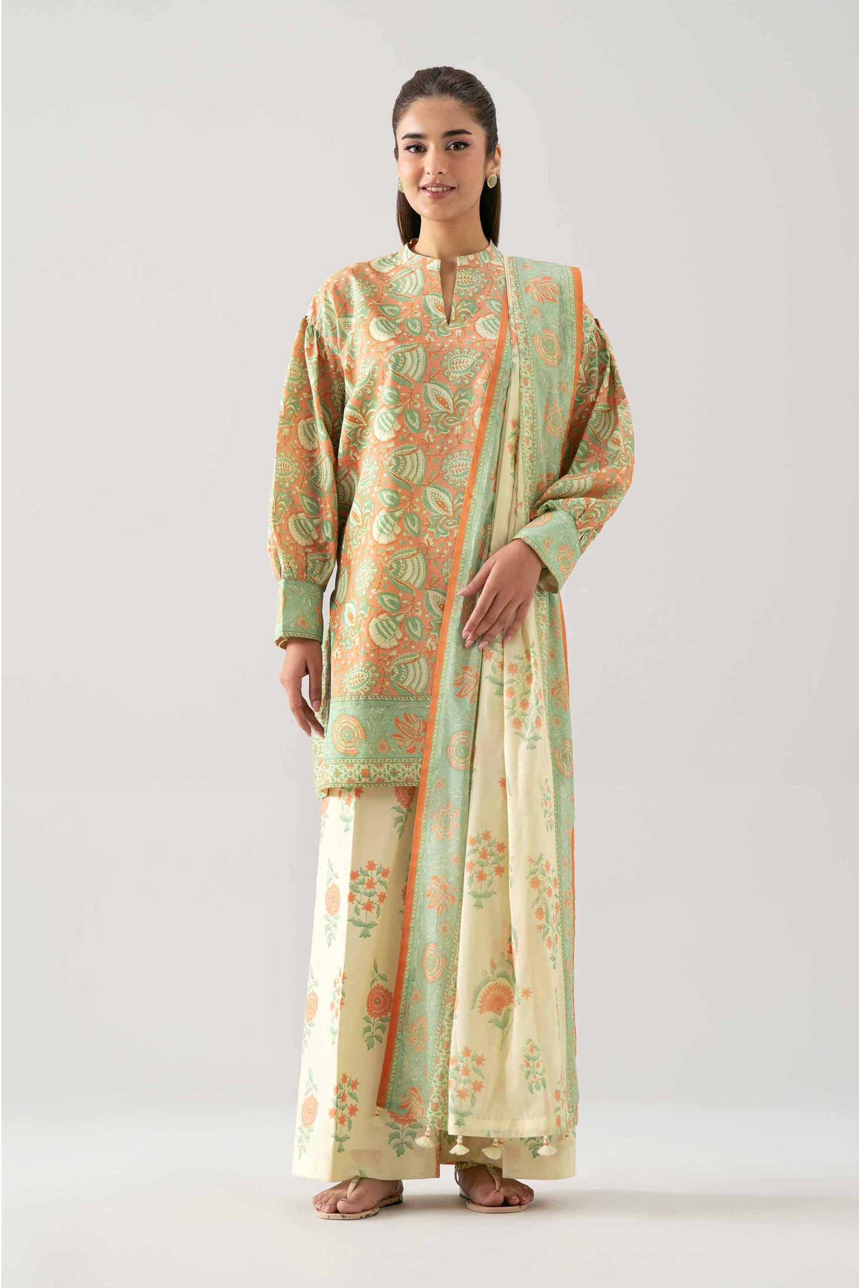 3 Piece - Printed Suit - 42601190