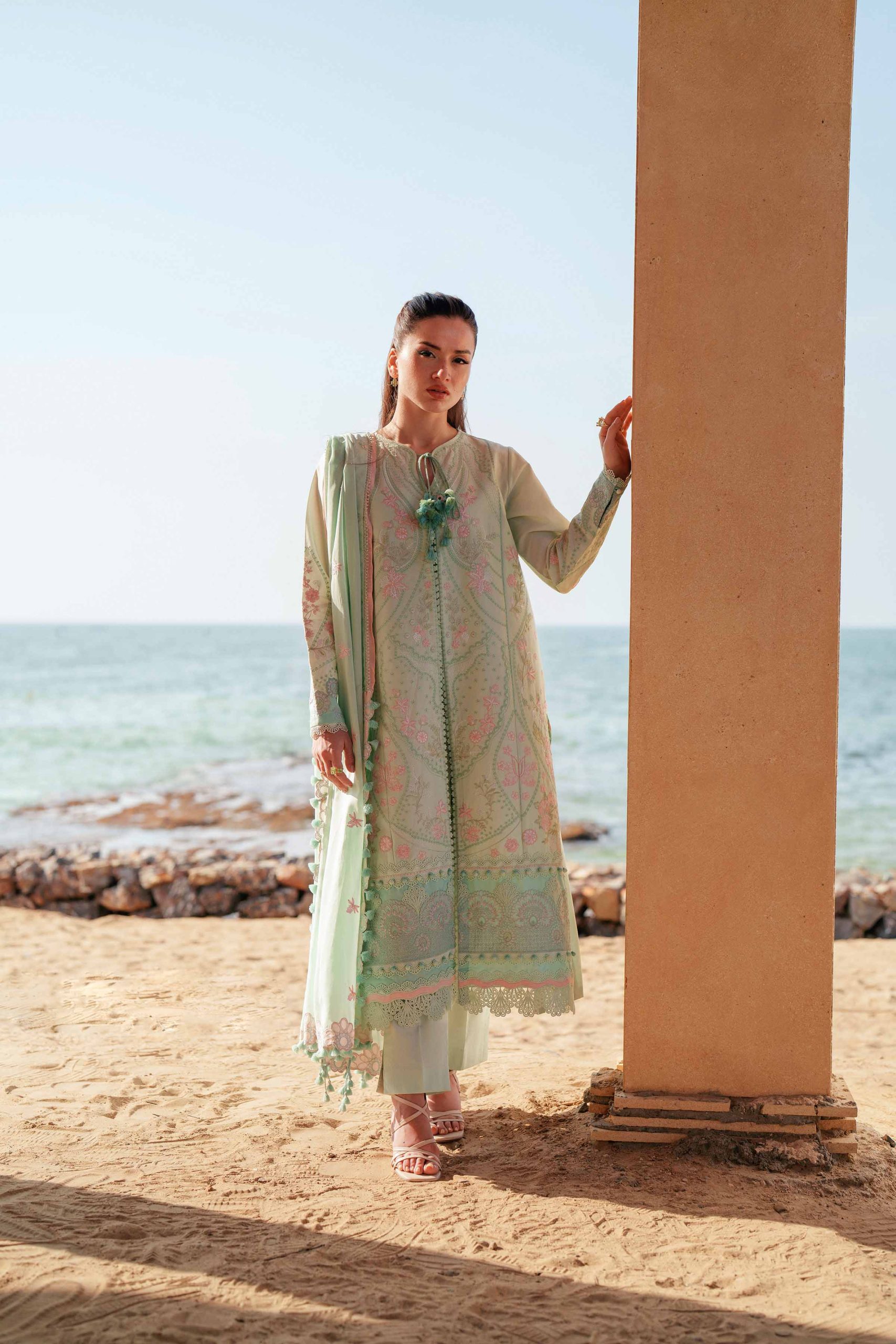 3 Piece - Embroidered Suit - 42601291 - Image 4