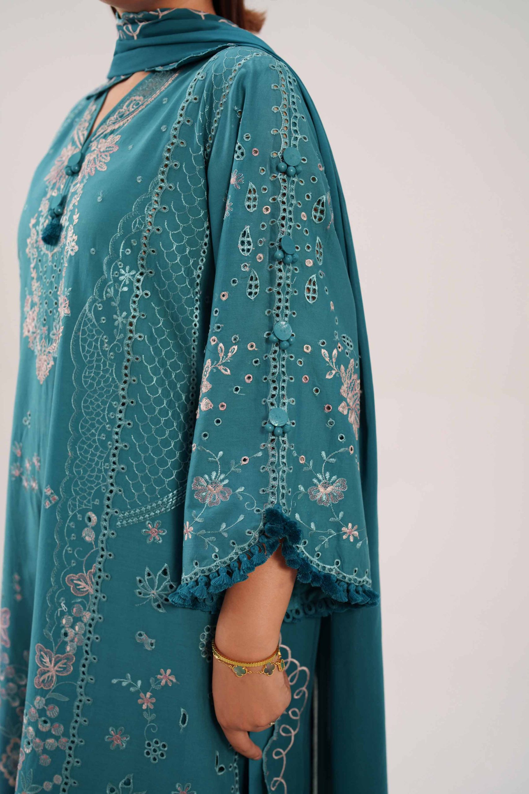 3 Piece - Embroidered Suit - 42601292 - Image 4