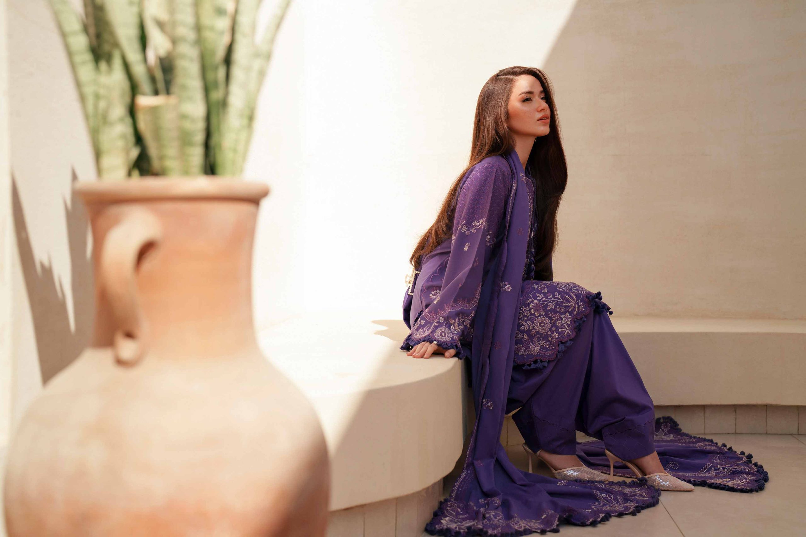 3 Piece - Embroidered Suit - 42601296 - Image 5