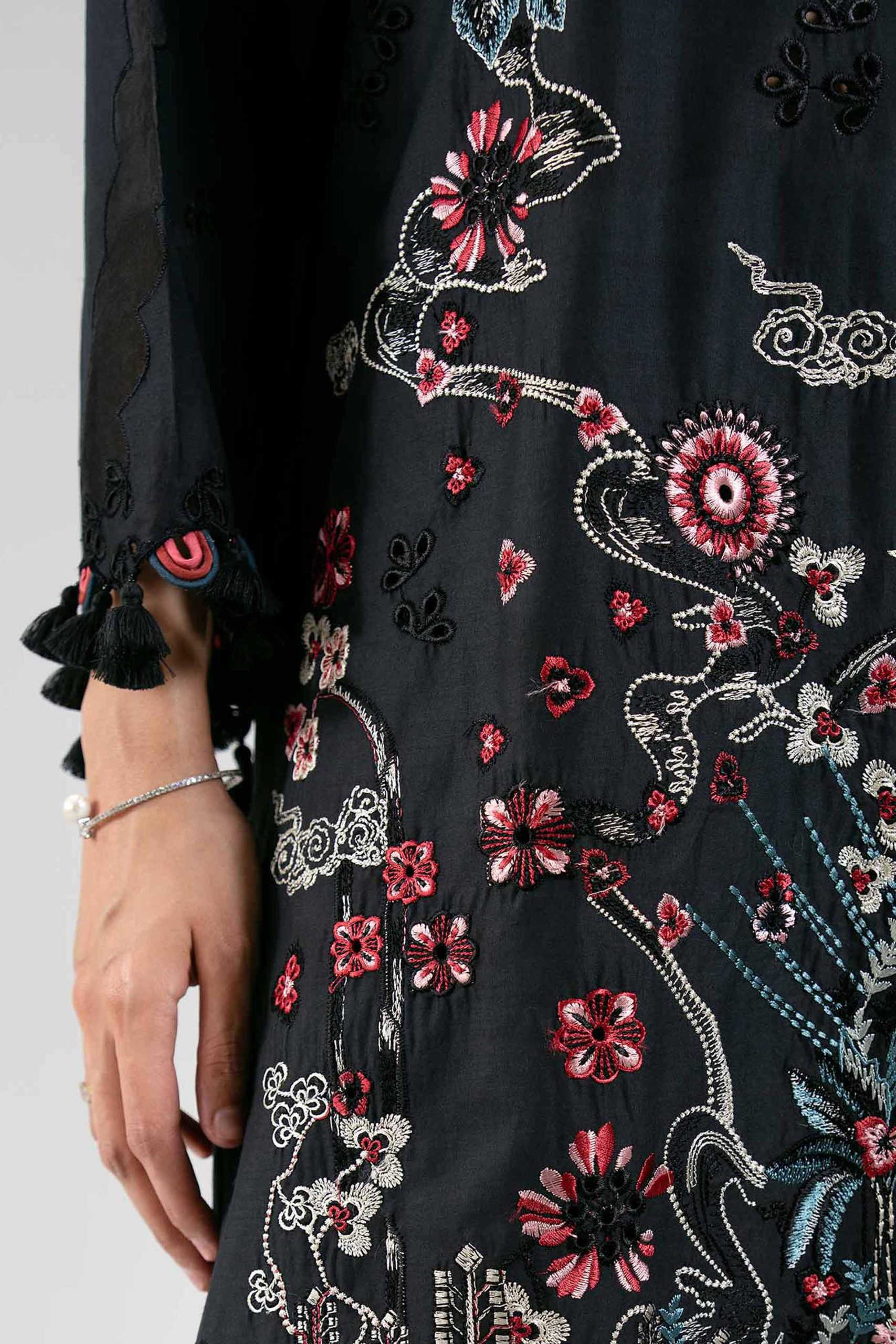 3 Piece - Digital Printed Embroidered Suit - 42601304 - Image 5