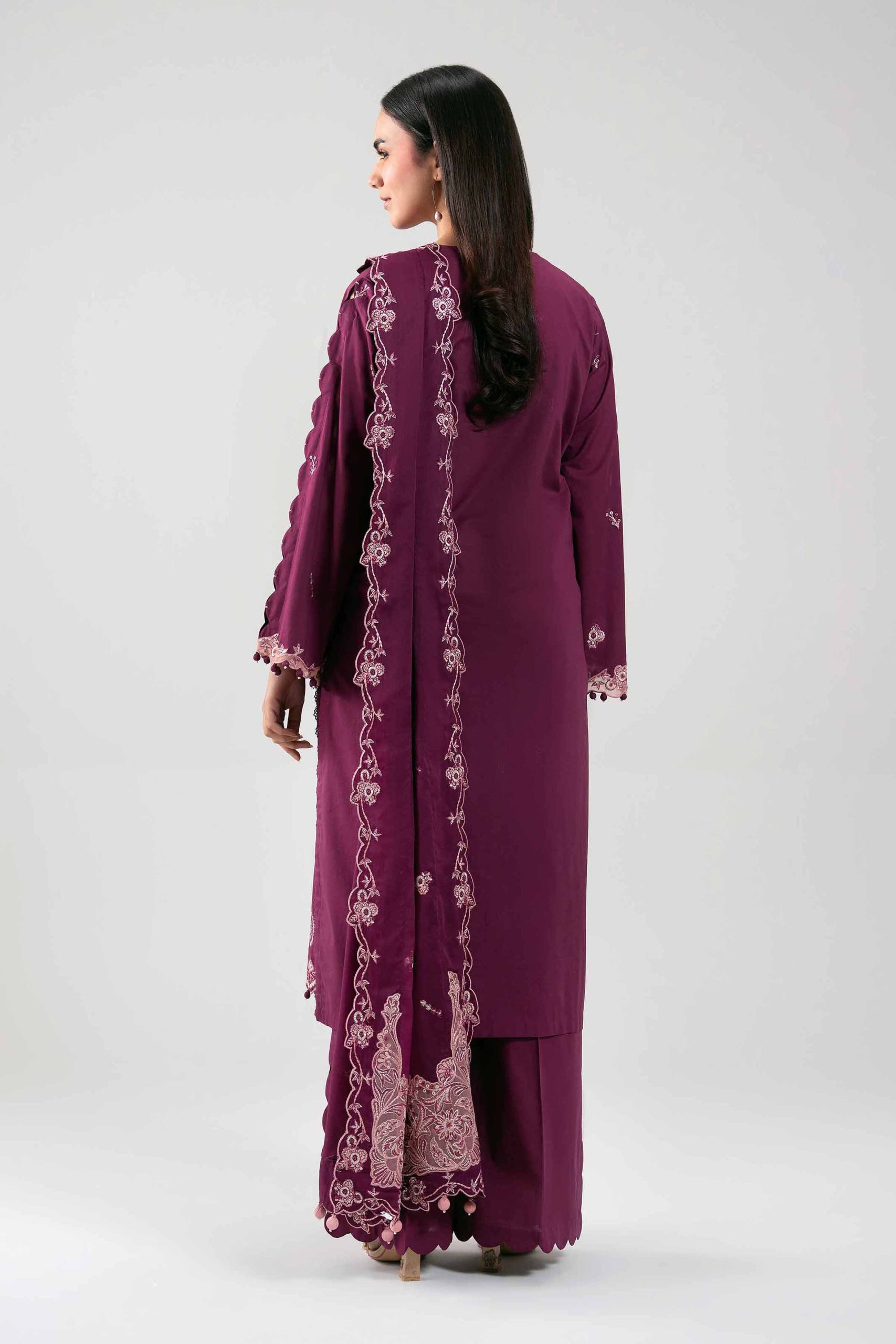 3 Piece - Embroidered Suit - 42601307 - Image 3