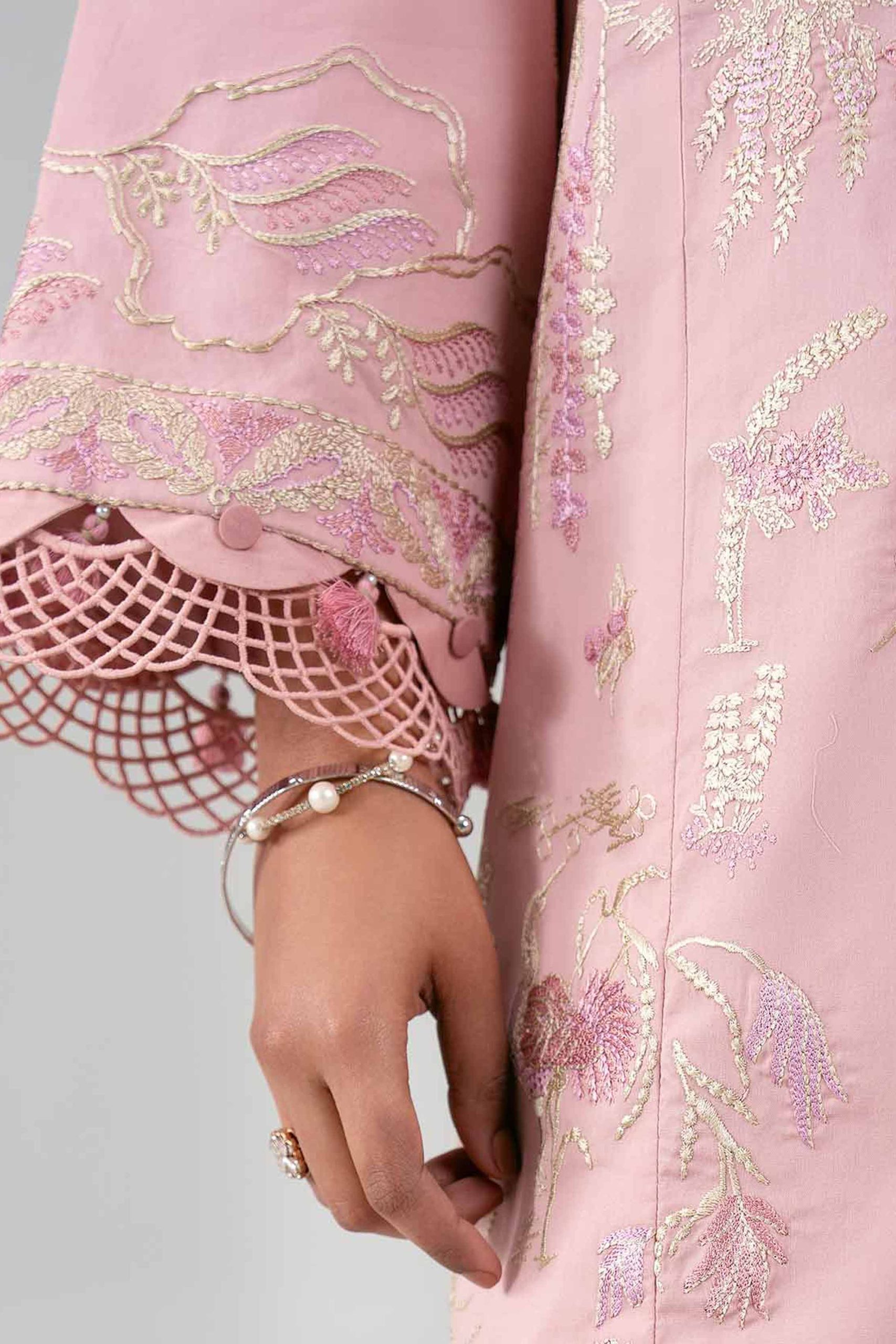 3 Piece - Digital Printed Embroidered Suit - 42601337 - Image 5