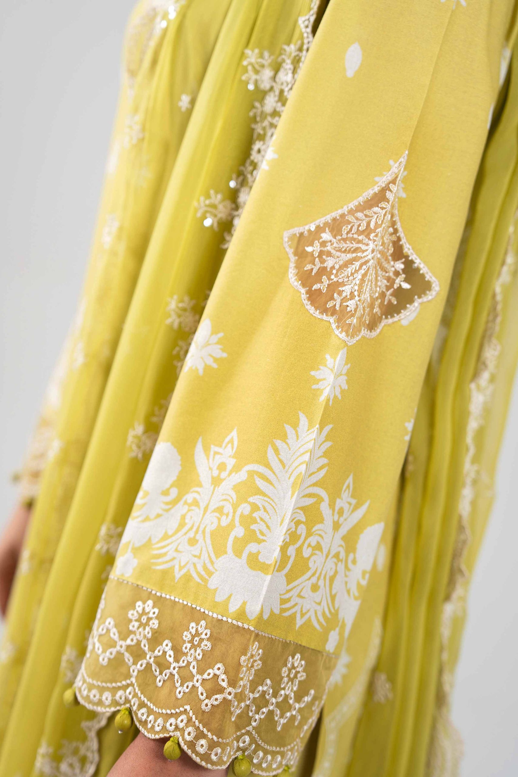 3 Piece - Digital Printed Embroidered Suit - 42601386 - Image 4