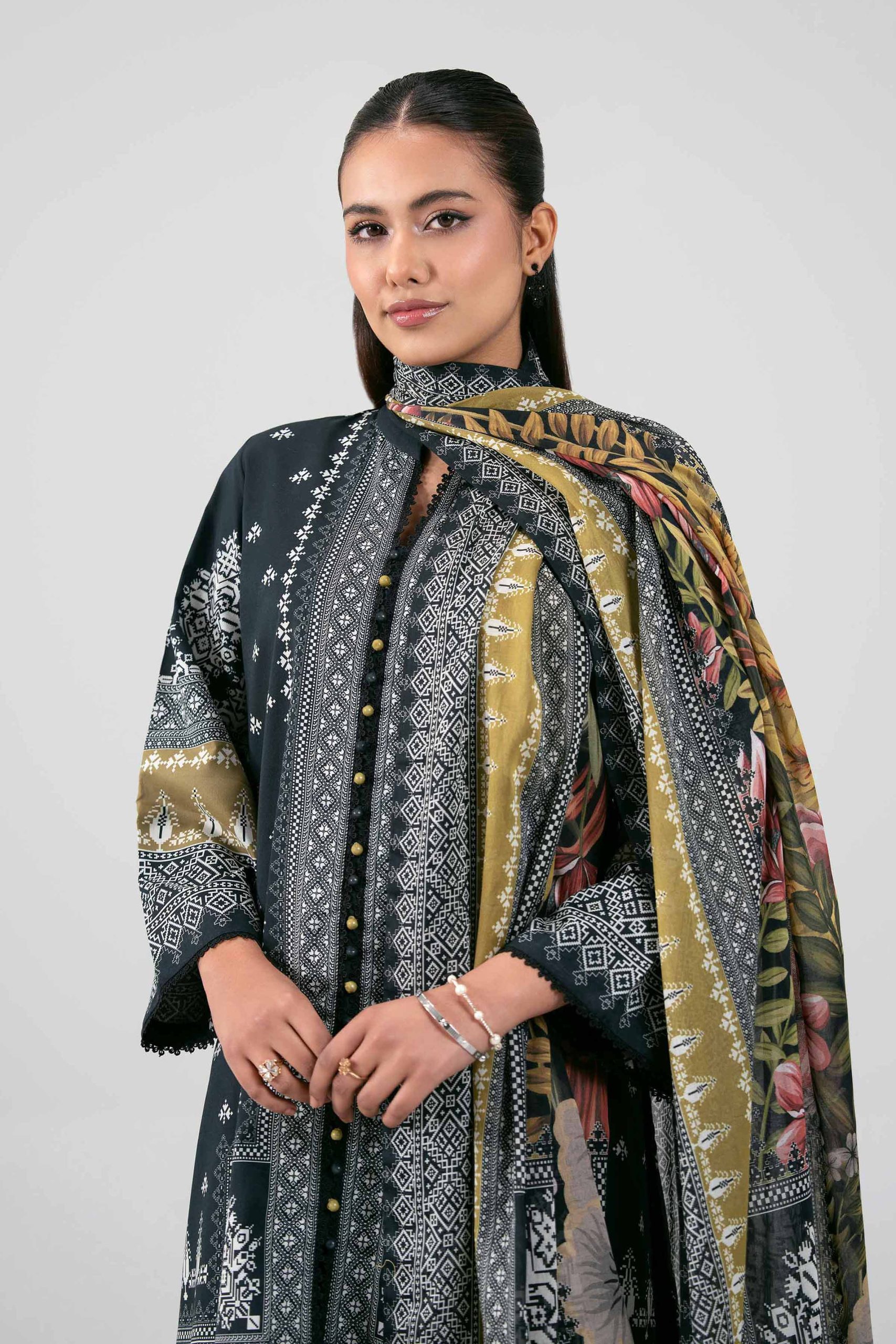 3 Piece - Digital Printed Suit - 42601466 - Image 2