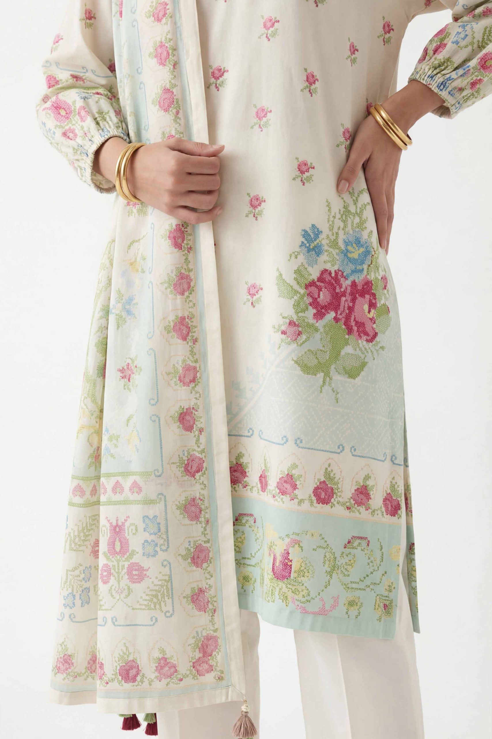 3 Piece - Digital Printed Suit - 42601467 - Image 3