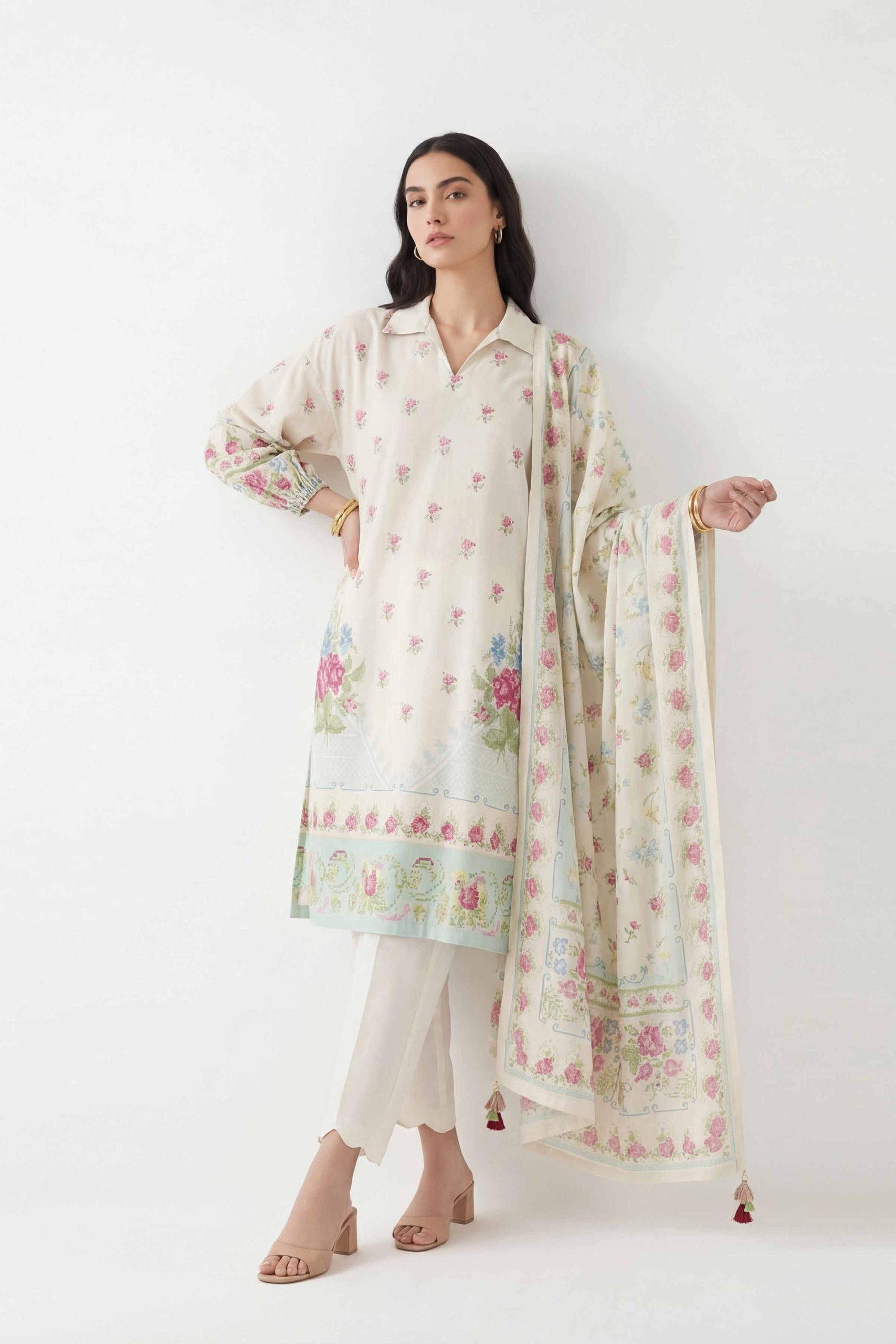 3 Piece - Digital Printed Suit - 42601467 - Image 2
