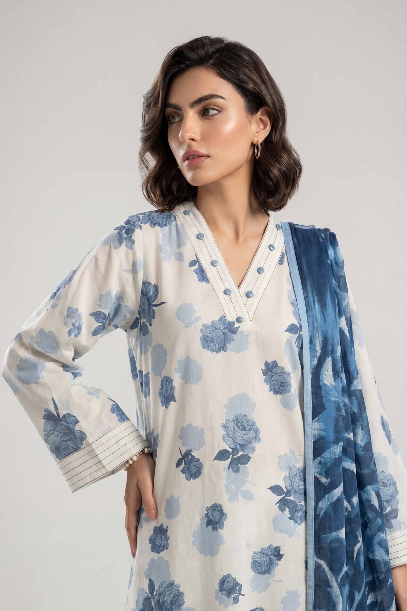 3 Piece - Digital Printed Suit - 42601477 - Image 3