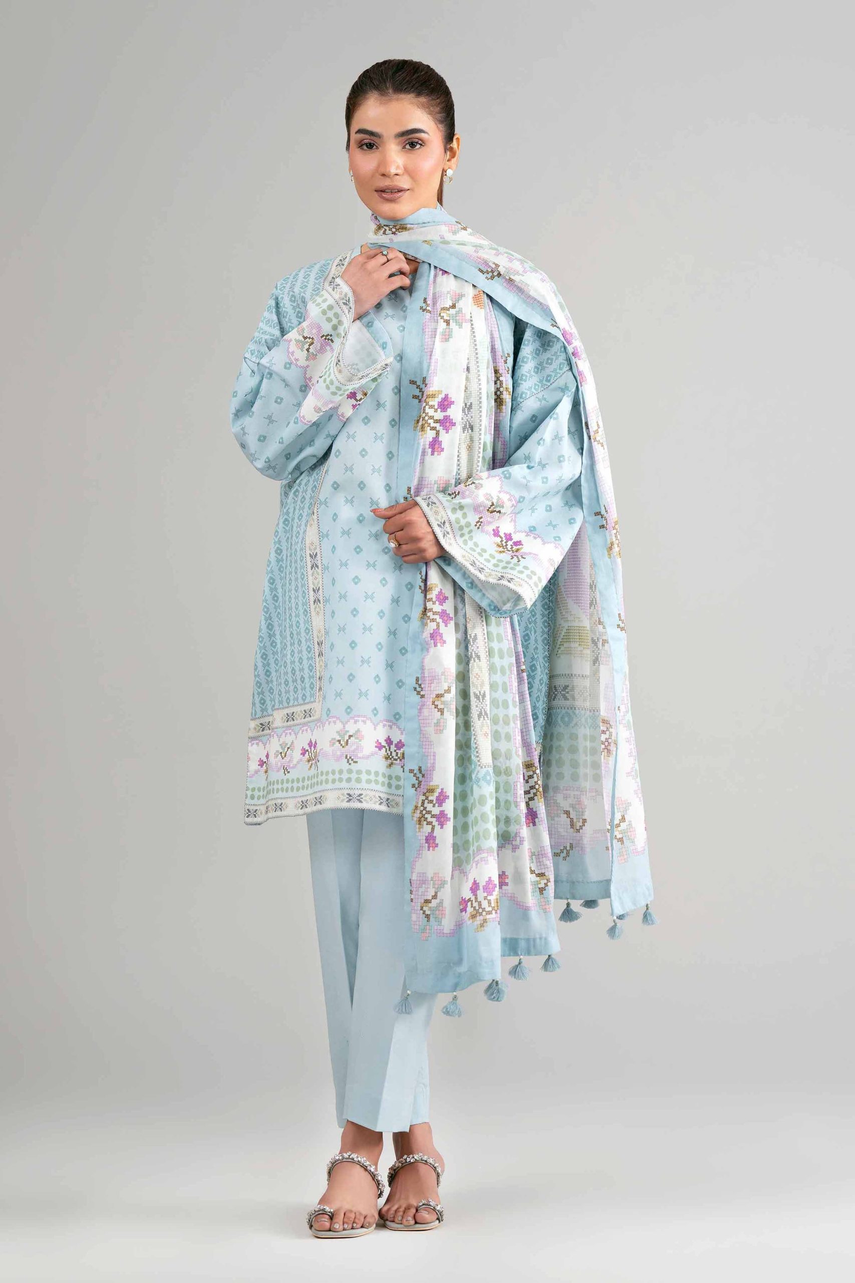 3 Piece - Digital Printed Suit - 42601480 - Image 4